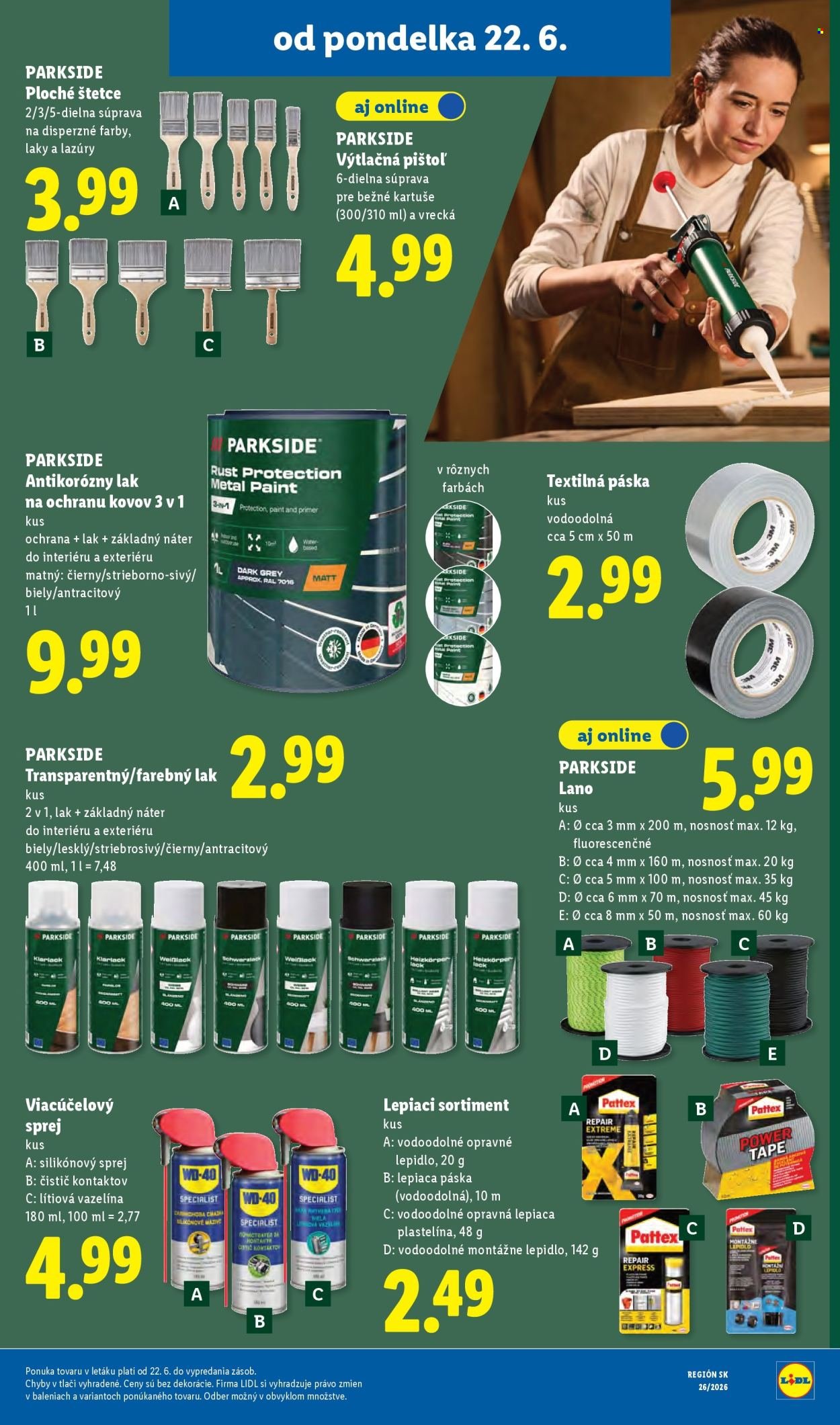 LIDL leták - Od pondelka 22.6.2026