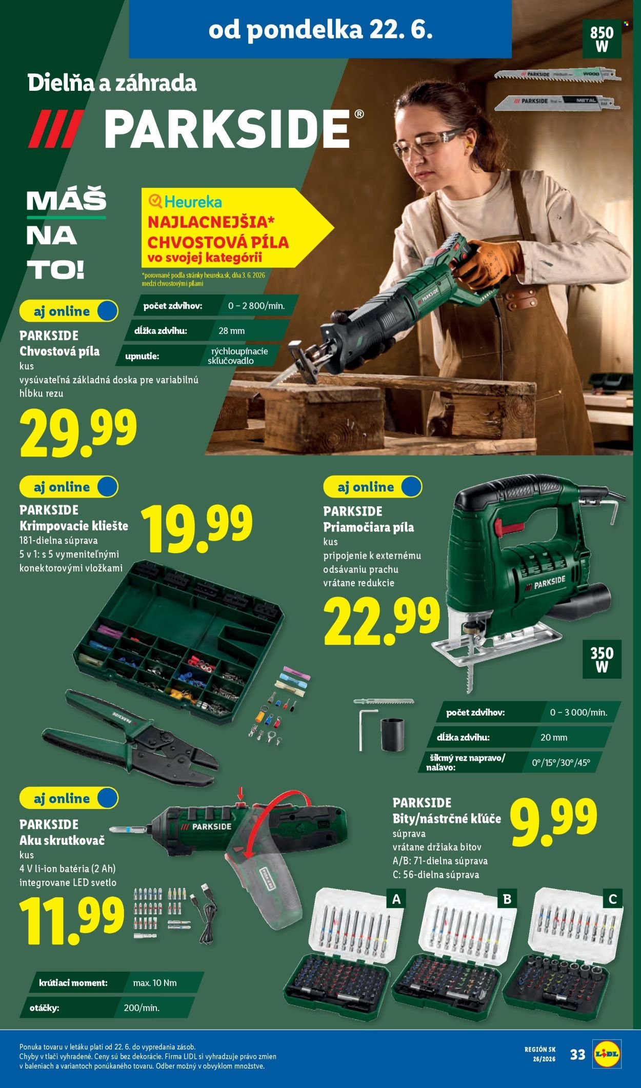 LIDL leták - Od pondelka 22.6.2026