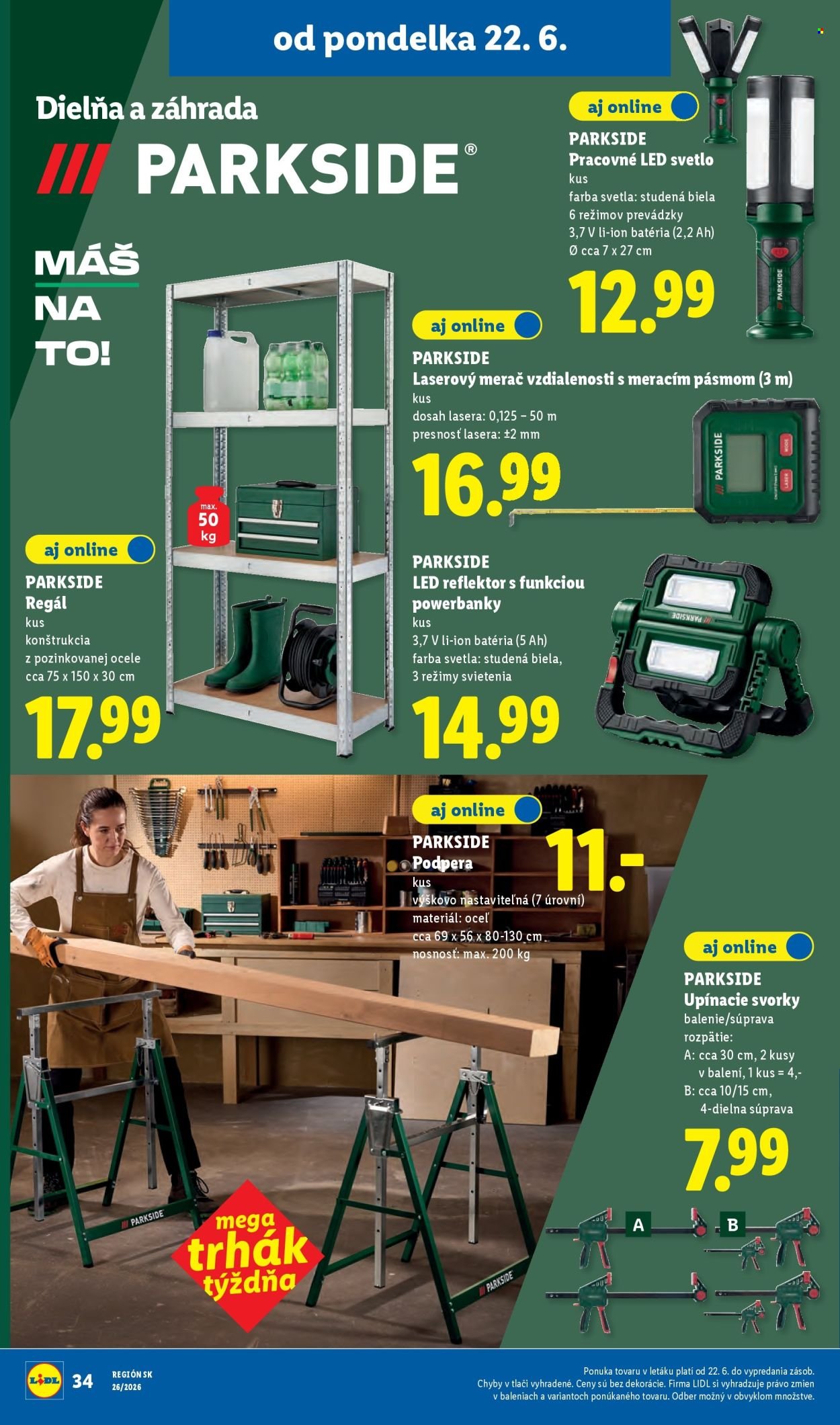 LIDL leták - Od pondelka 22.6.2026