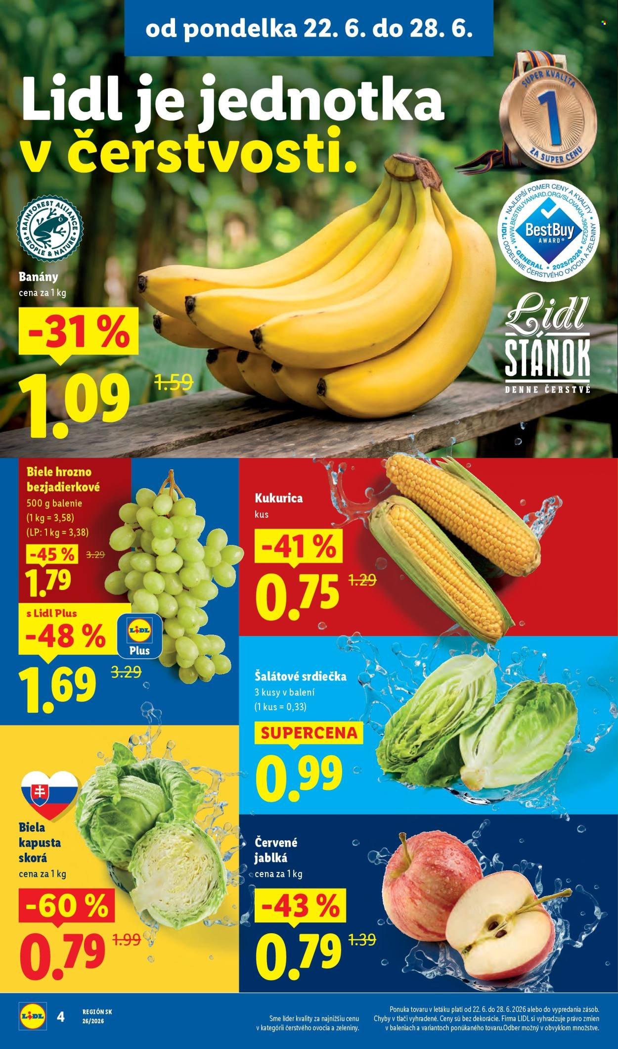 LIDL leták - Od pondelka 22.6.2026