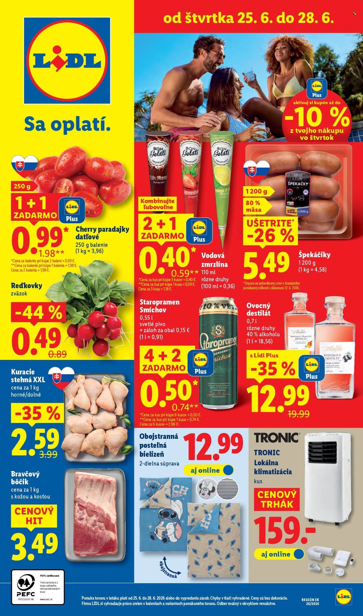 LIDL leták - Od pondelka 22.6.2026