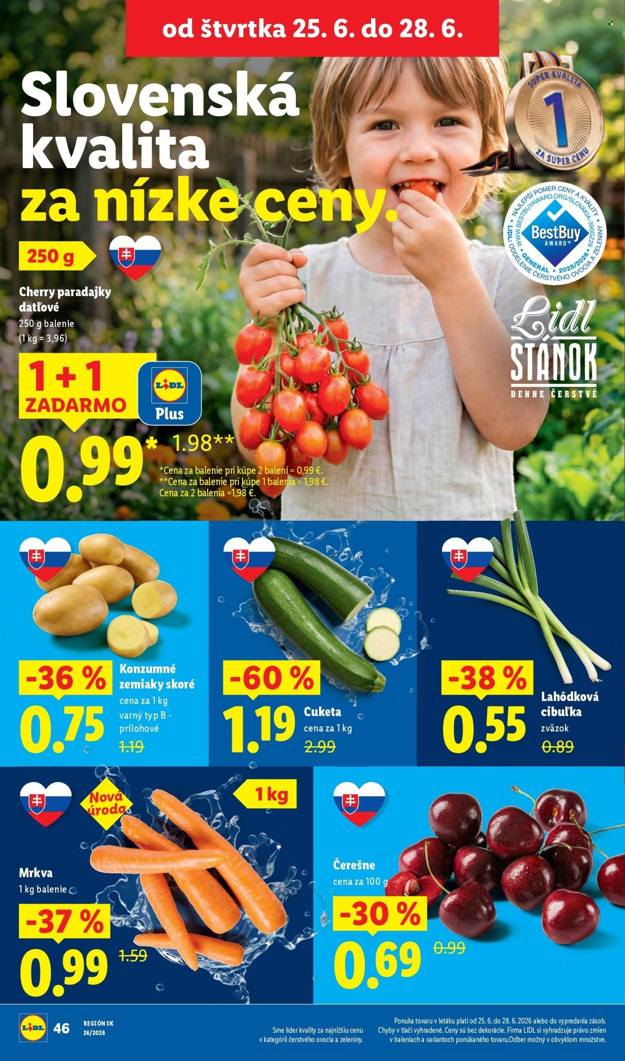 LIDL leták - Od pondelka 22.6.2026