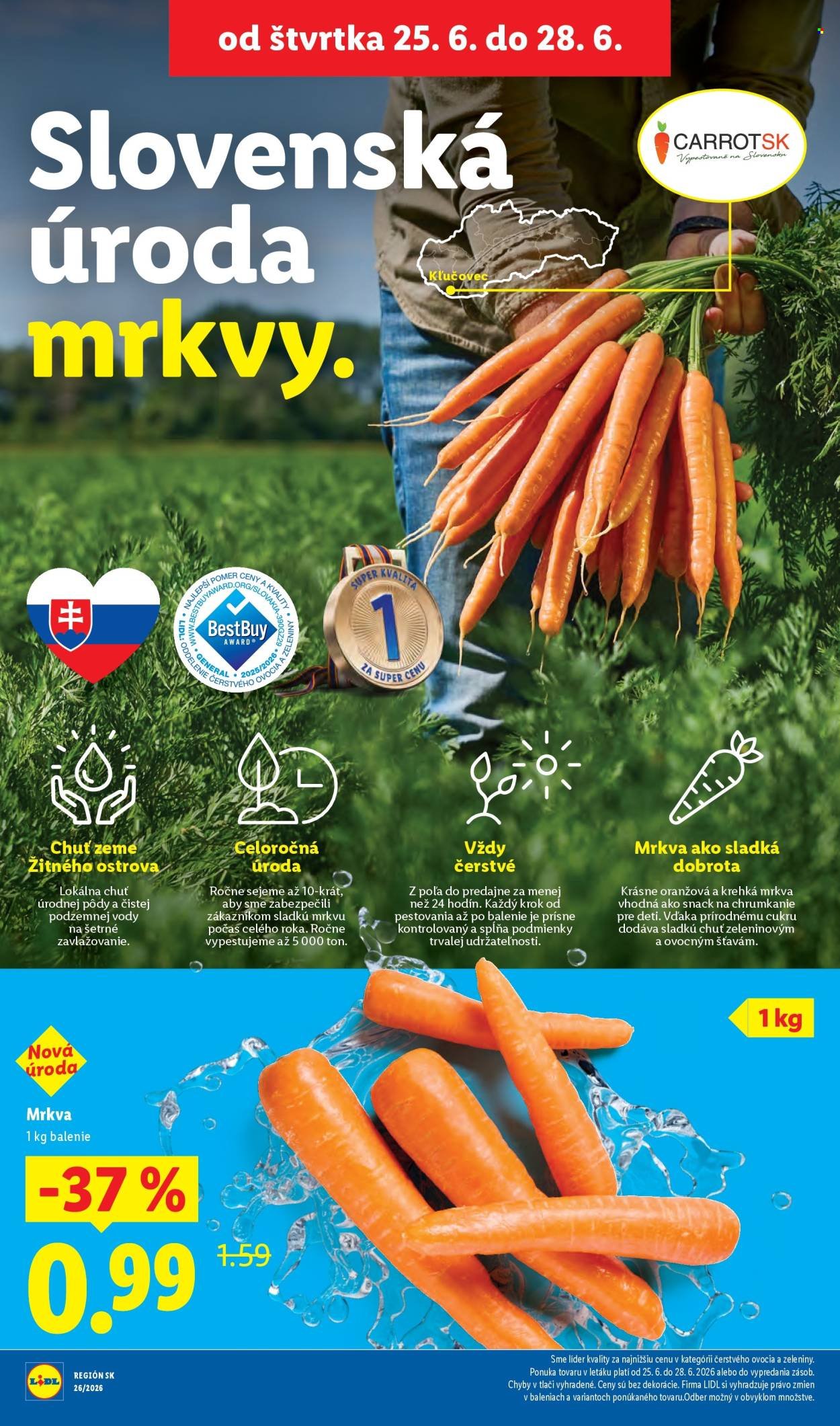 LIDL leták - Od pondelka 22.6.2026
