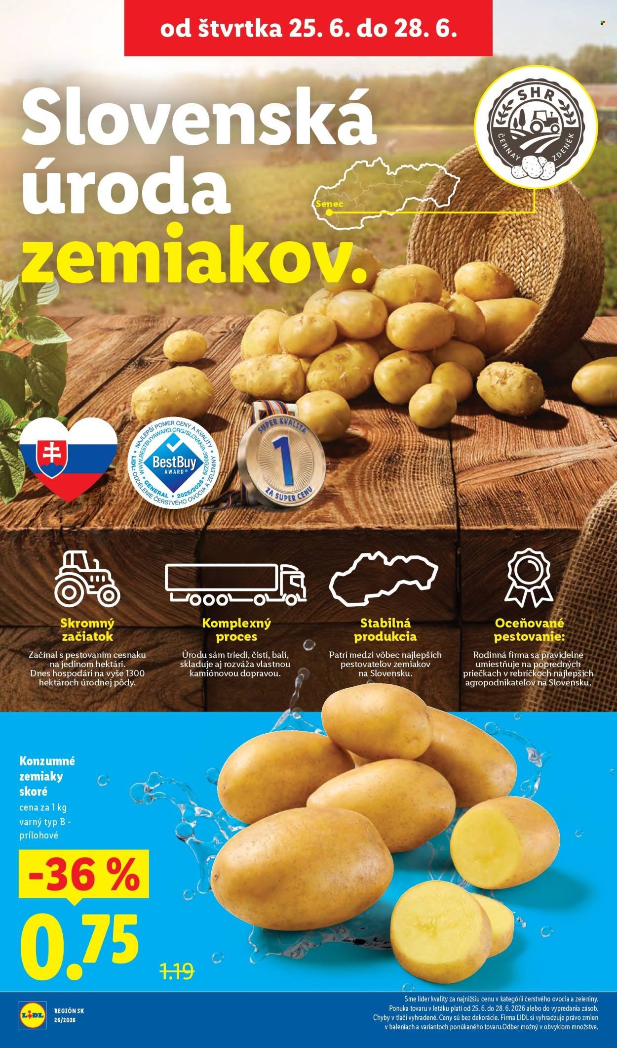 LIDL leták - Od pondelka 22.6.2026
