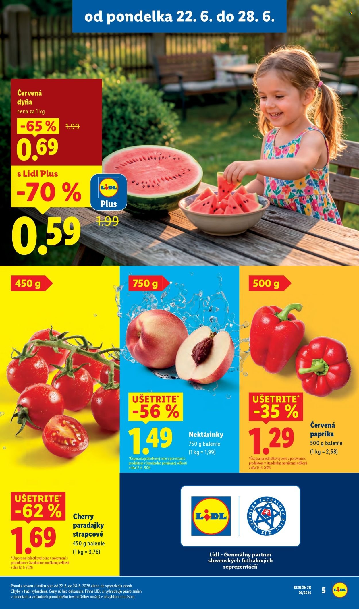 LIDL leták - Od pondelka 22.6.2026