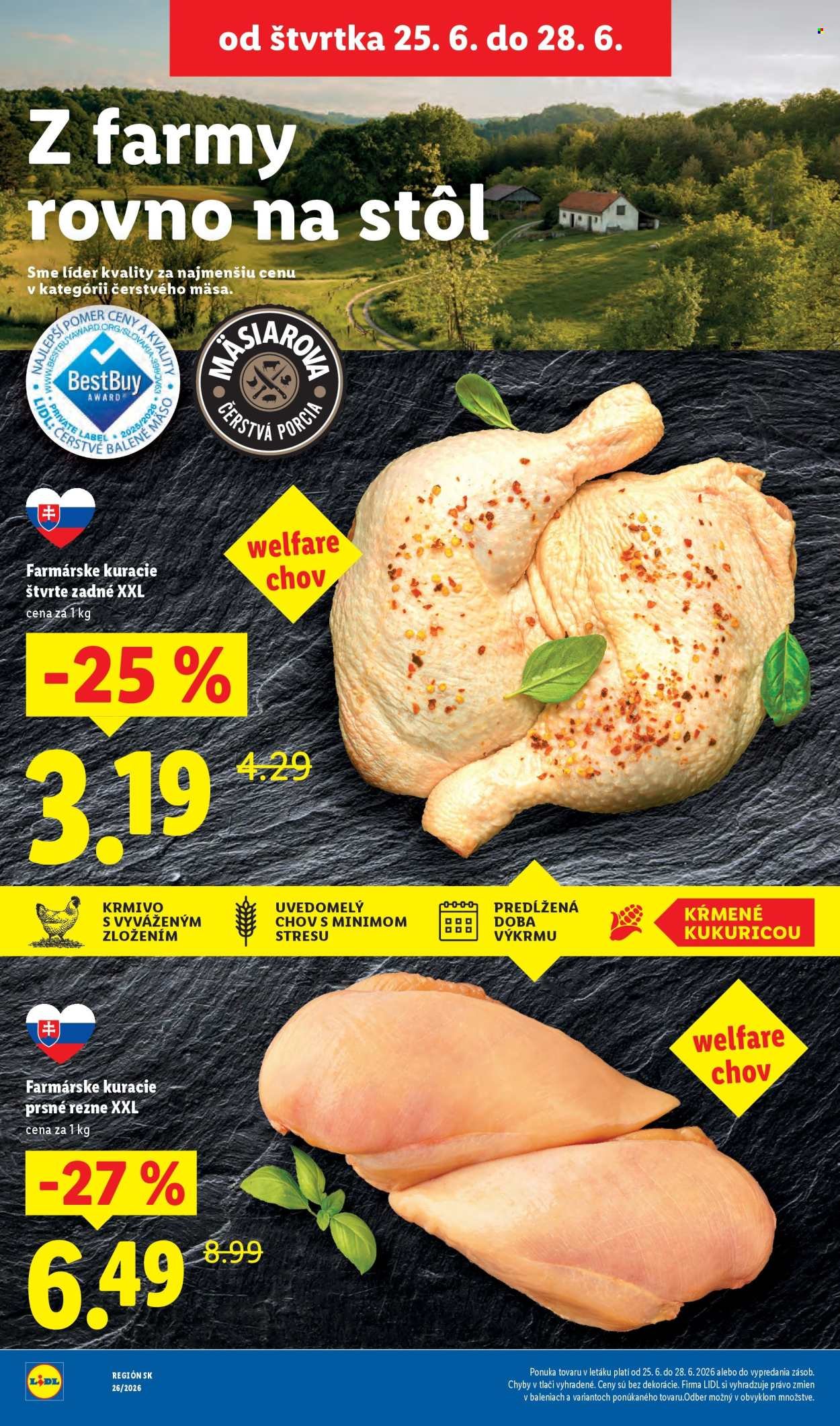 LIDL leták - Od pondelka 22.6.2026