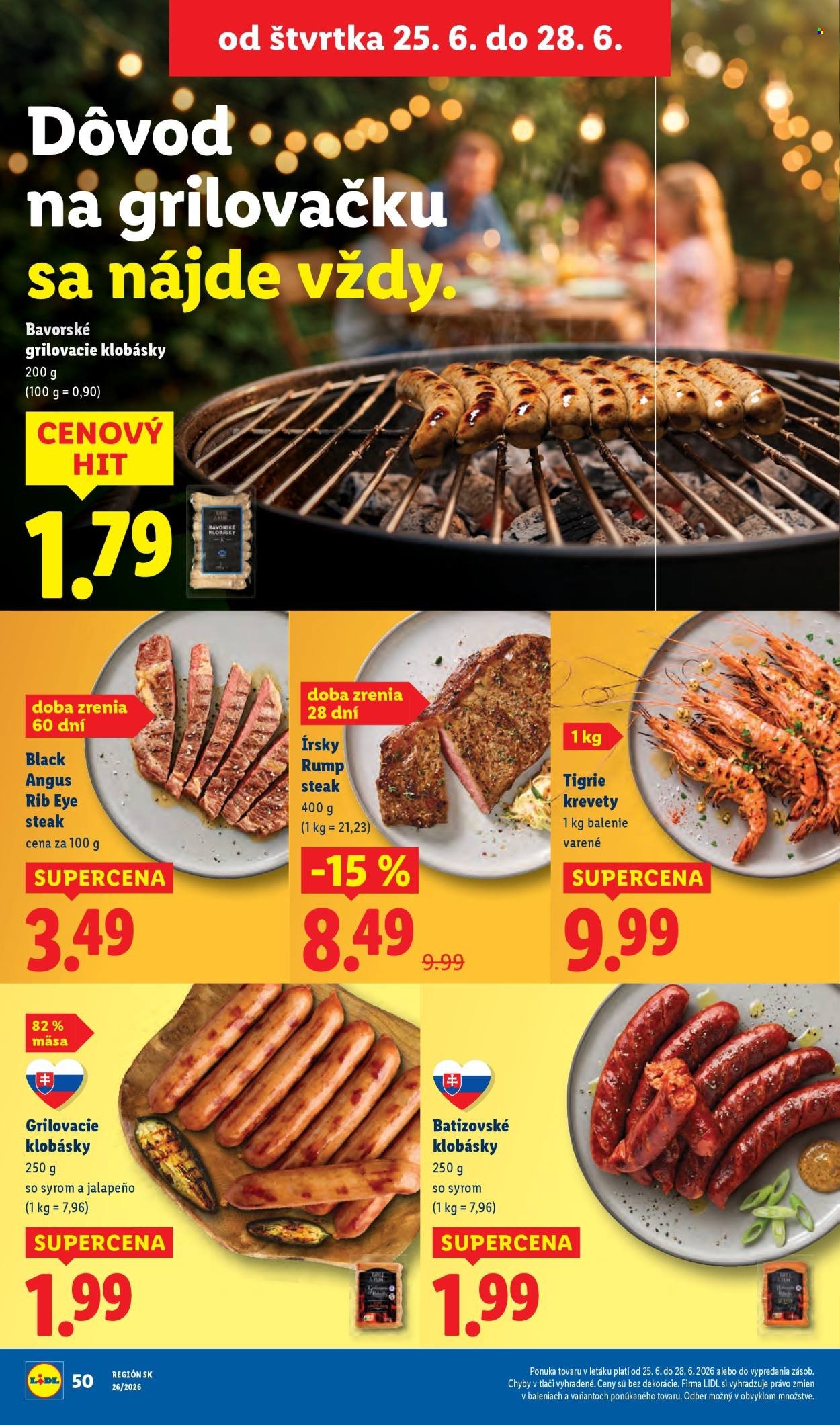 LIDL leták - Od pondelka 22.6.2026