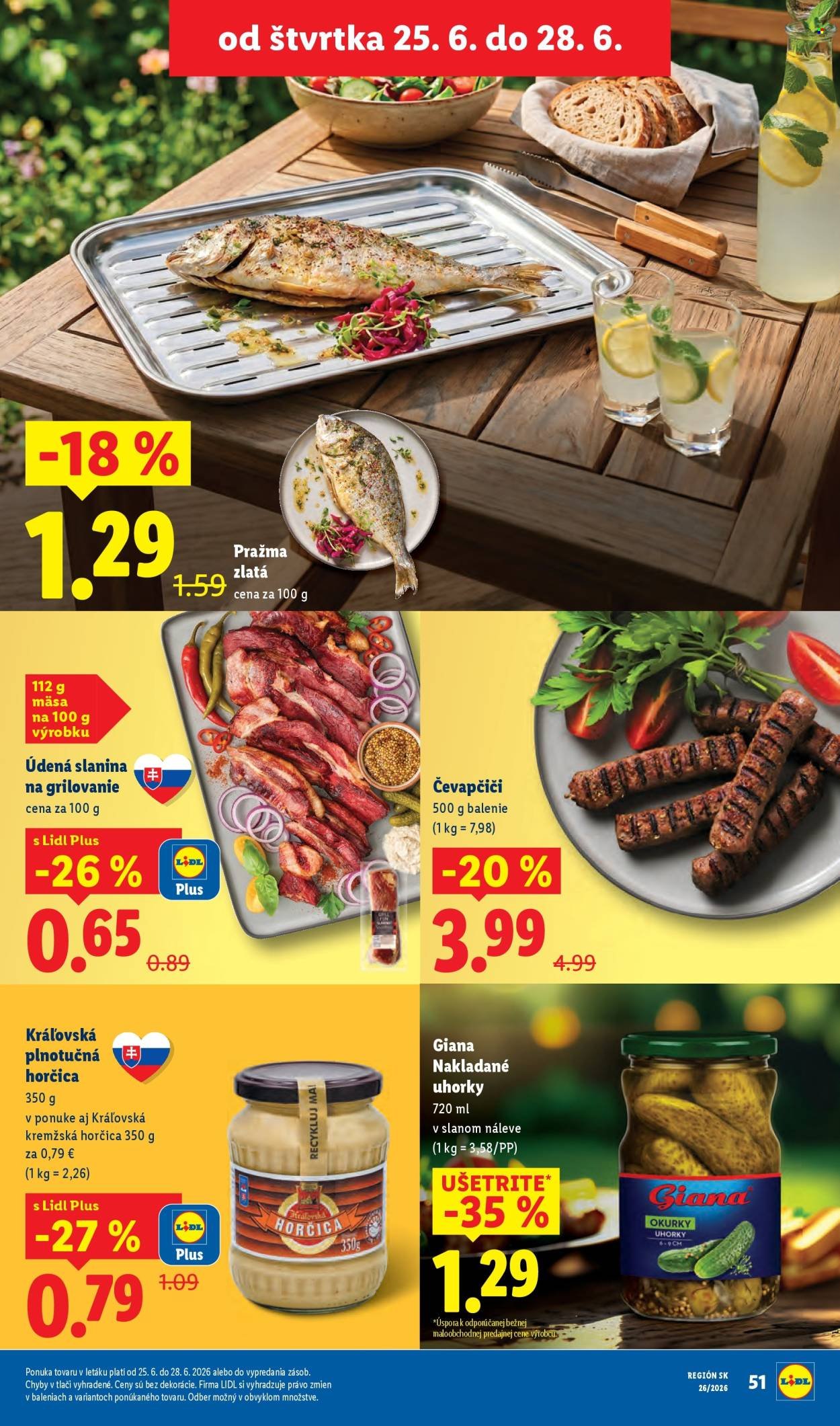 LIDL leták - Od pondelka 22.6.2026
