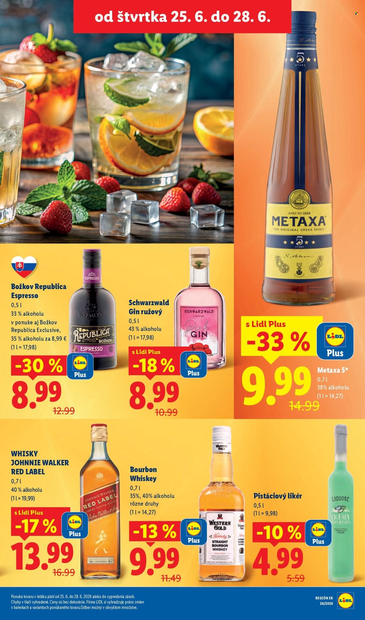 LIDL leták - Od pondelka 22.6.2026
