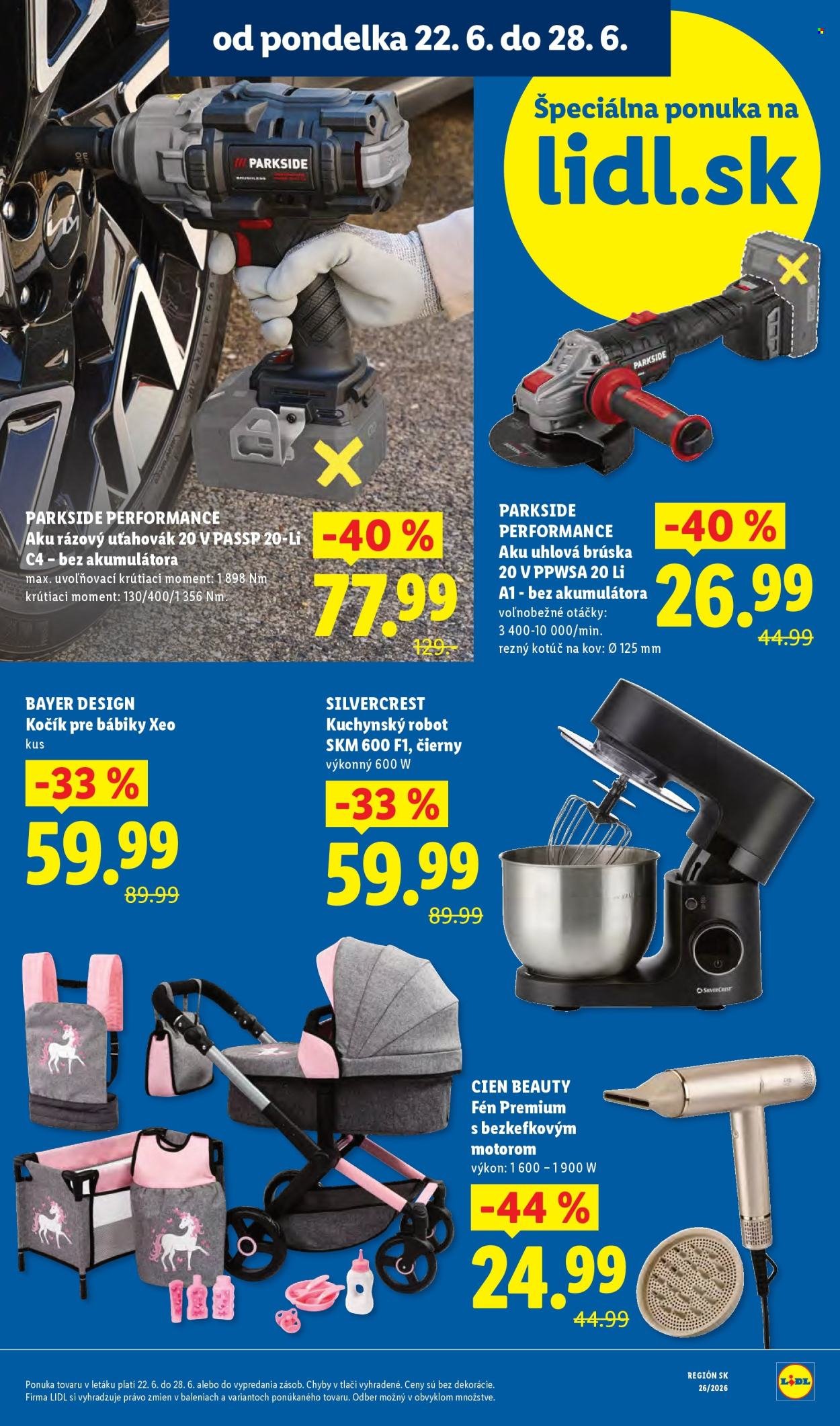 LIDL leták - Od pondelka 22.6.2026