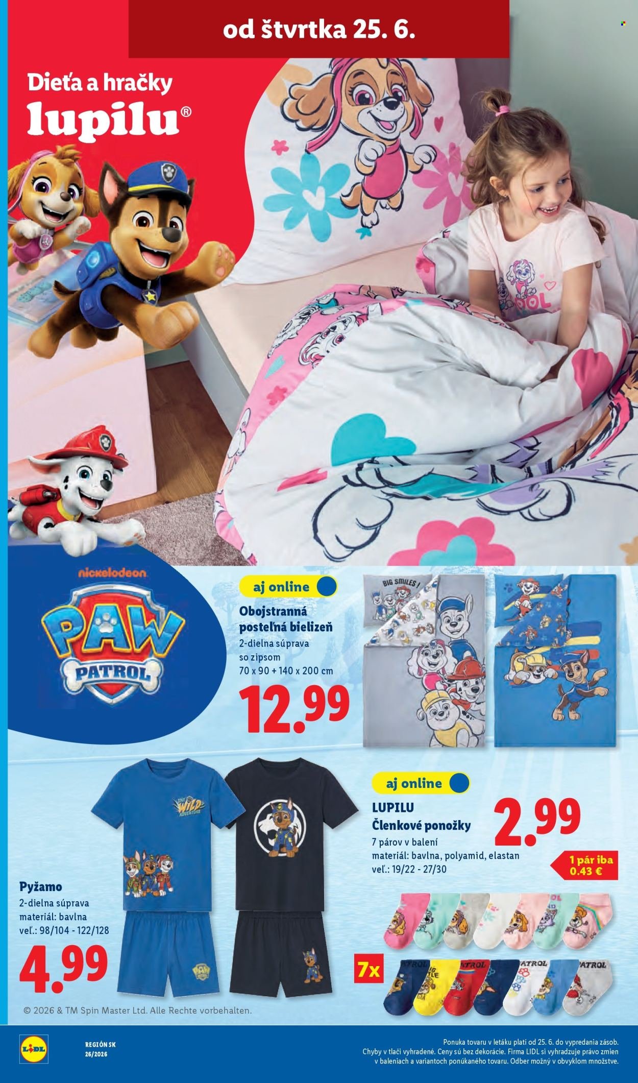 LIDL leták - Od pondelka 22.6.2026