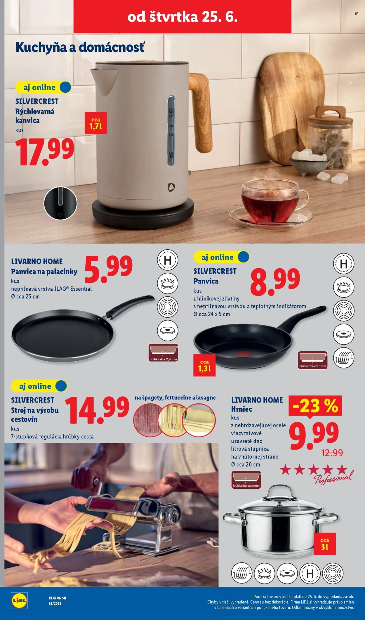 LIDL leták - Od pondelka 22.6.2026