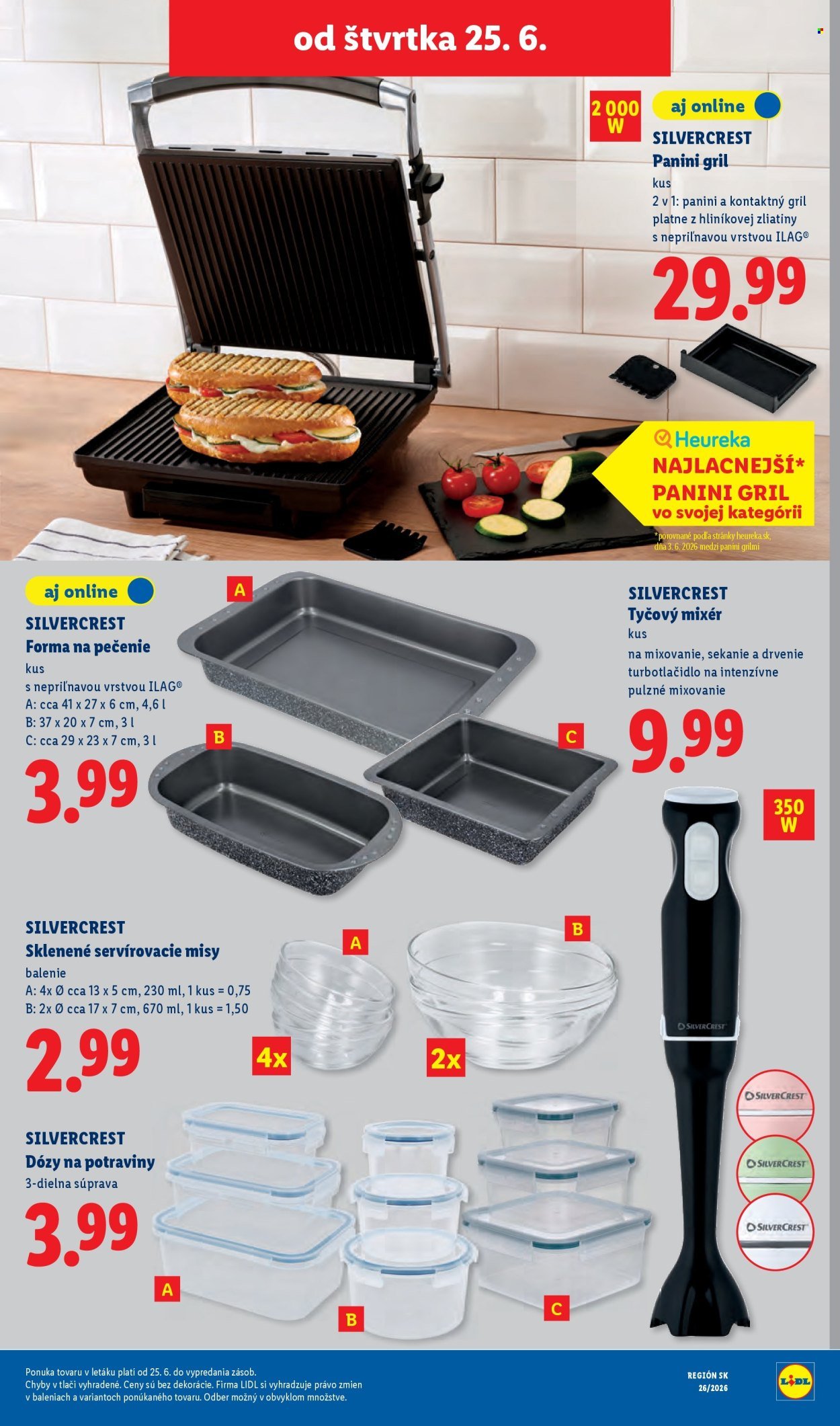 LIDL leták - Od pondelka 22.6.2026