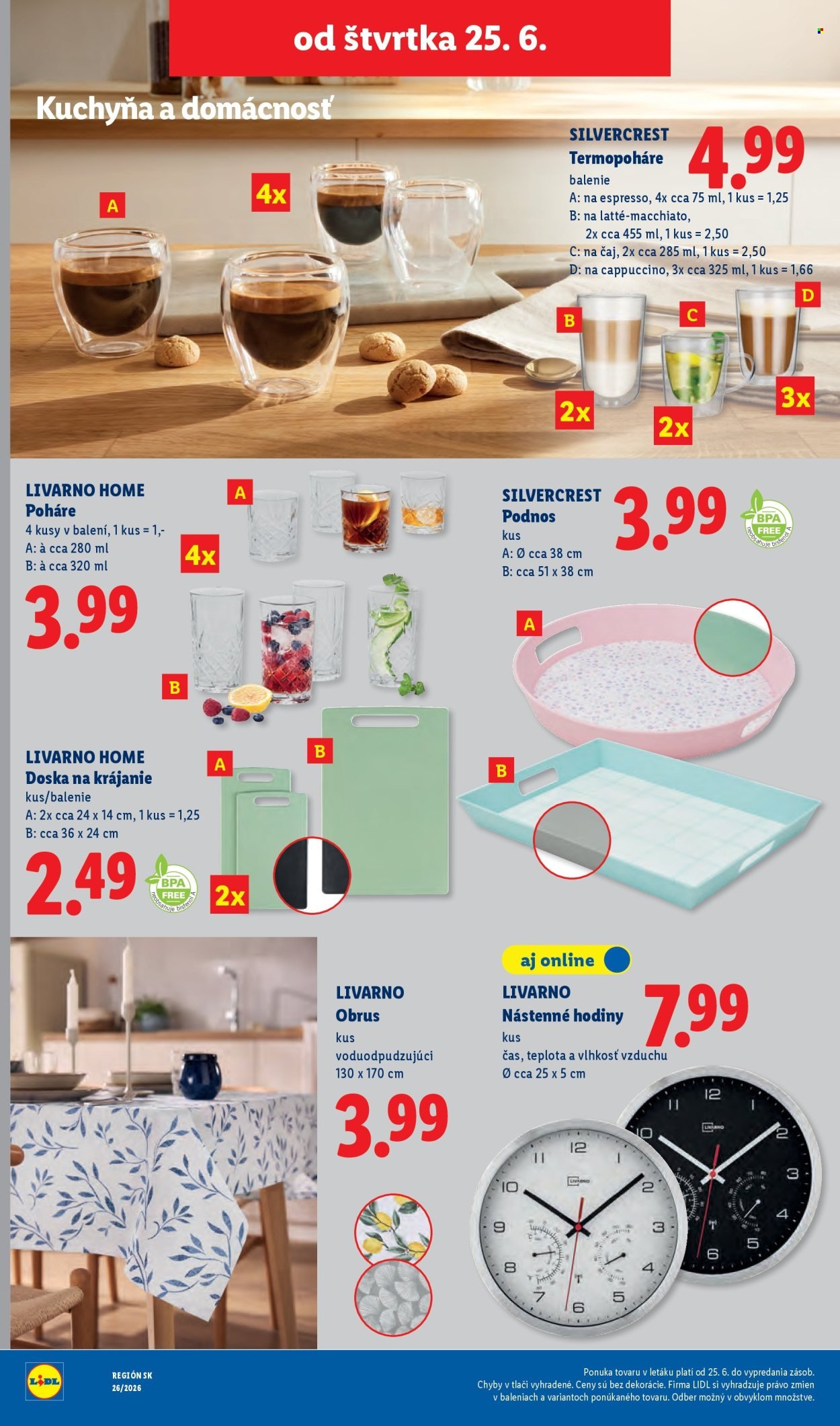 LIDL leták - Od pondelka 22.6.2026