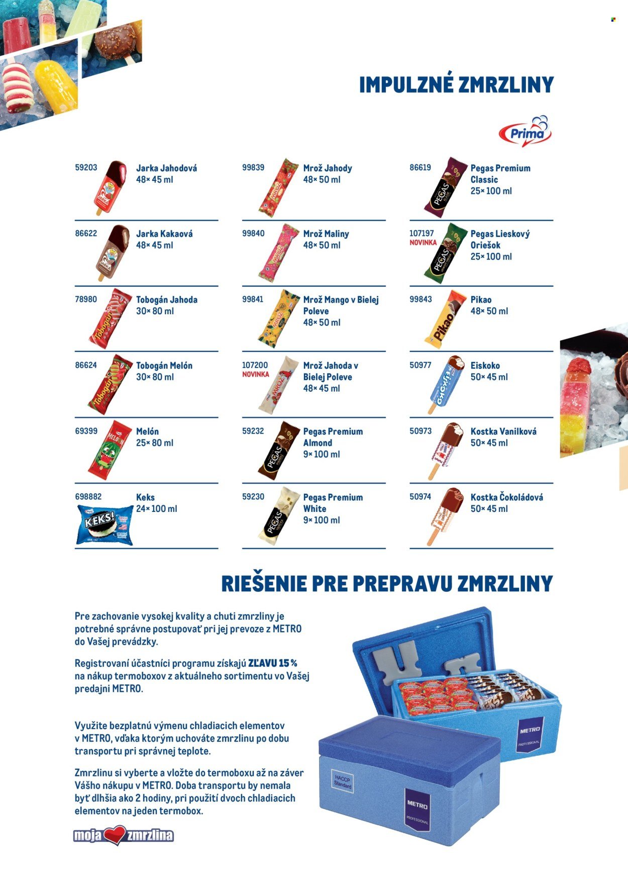 METRO leták - Moja Zmrzlina - katalóg (2026-04-08 - 2026-08-25) | 6