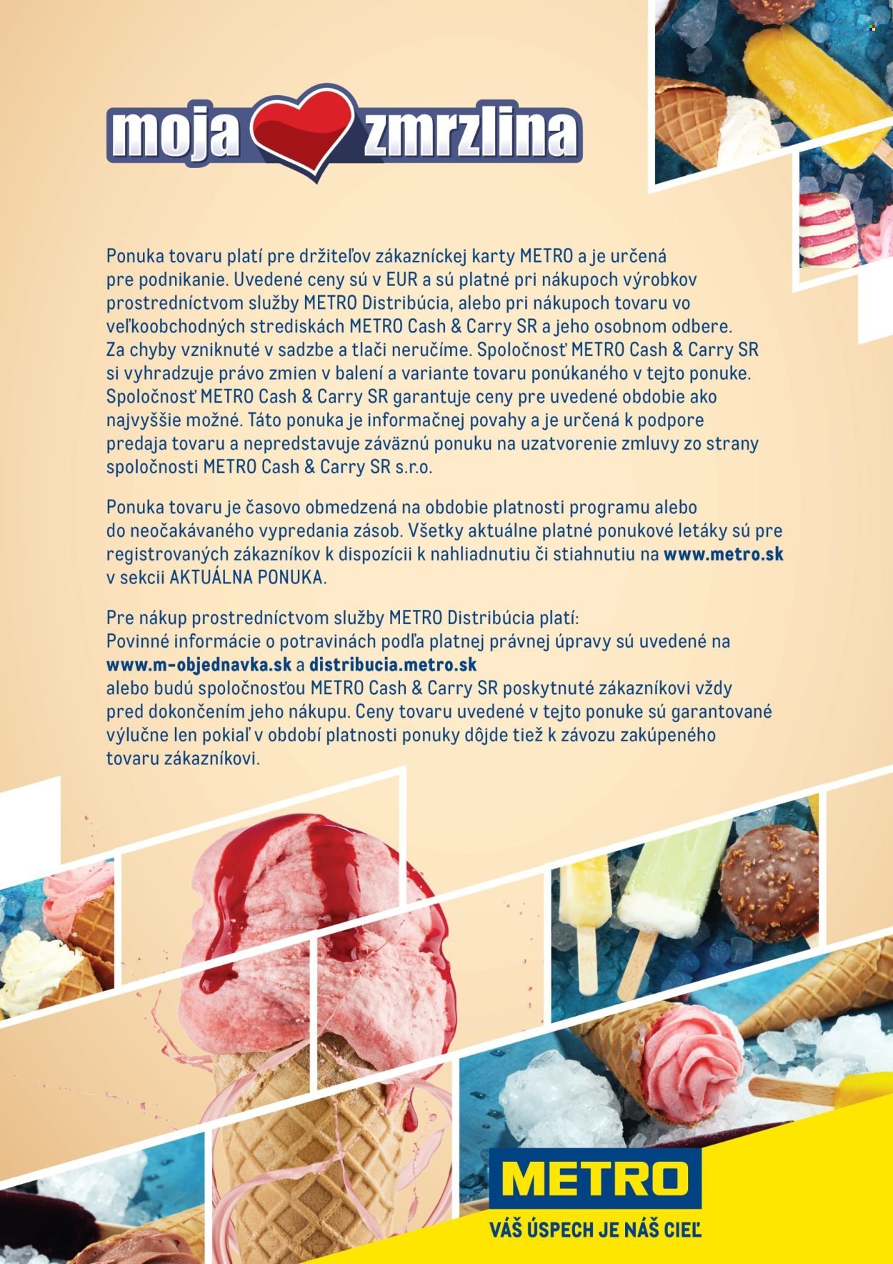 METRO leták - Moja Zmrzlina - katalóg (2026-04-08 - 2026-08-25) | 8