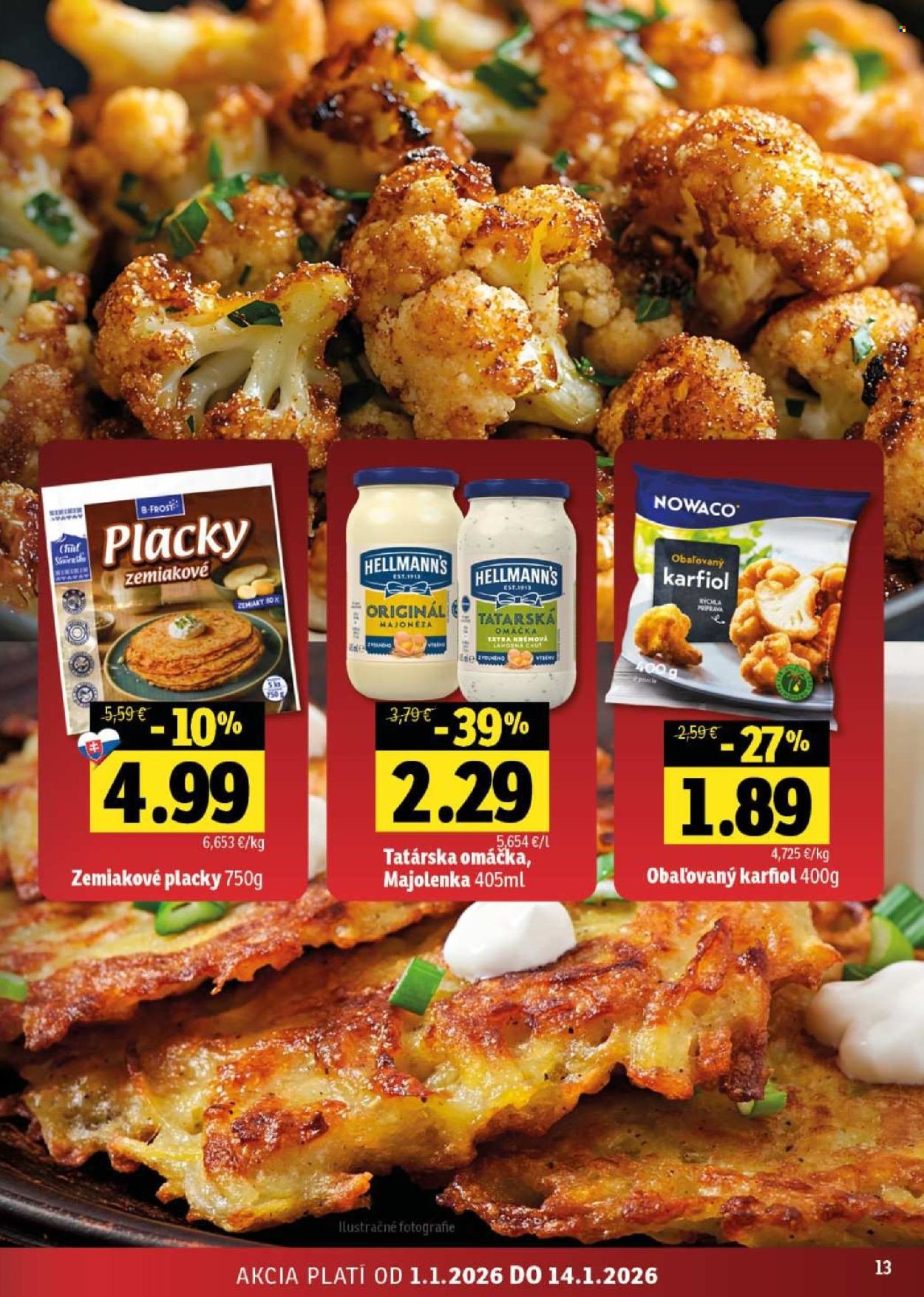 FRESH leták - Stredné a západné Slovensko (2026-01-01 - 2026-01-14) | 13