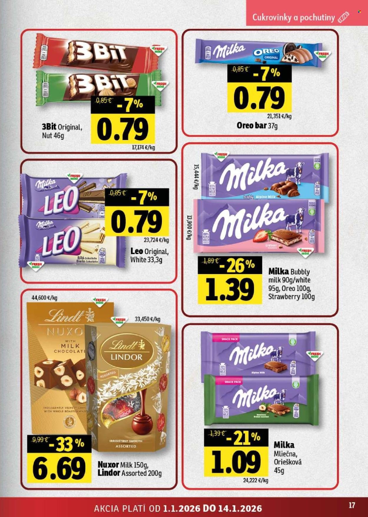 FRESH leták - Stredné a západné Slovensko (2026-01-01 - 2026-01-14) | 17