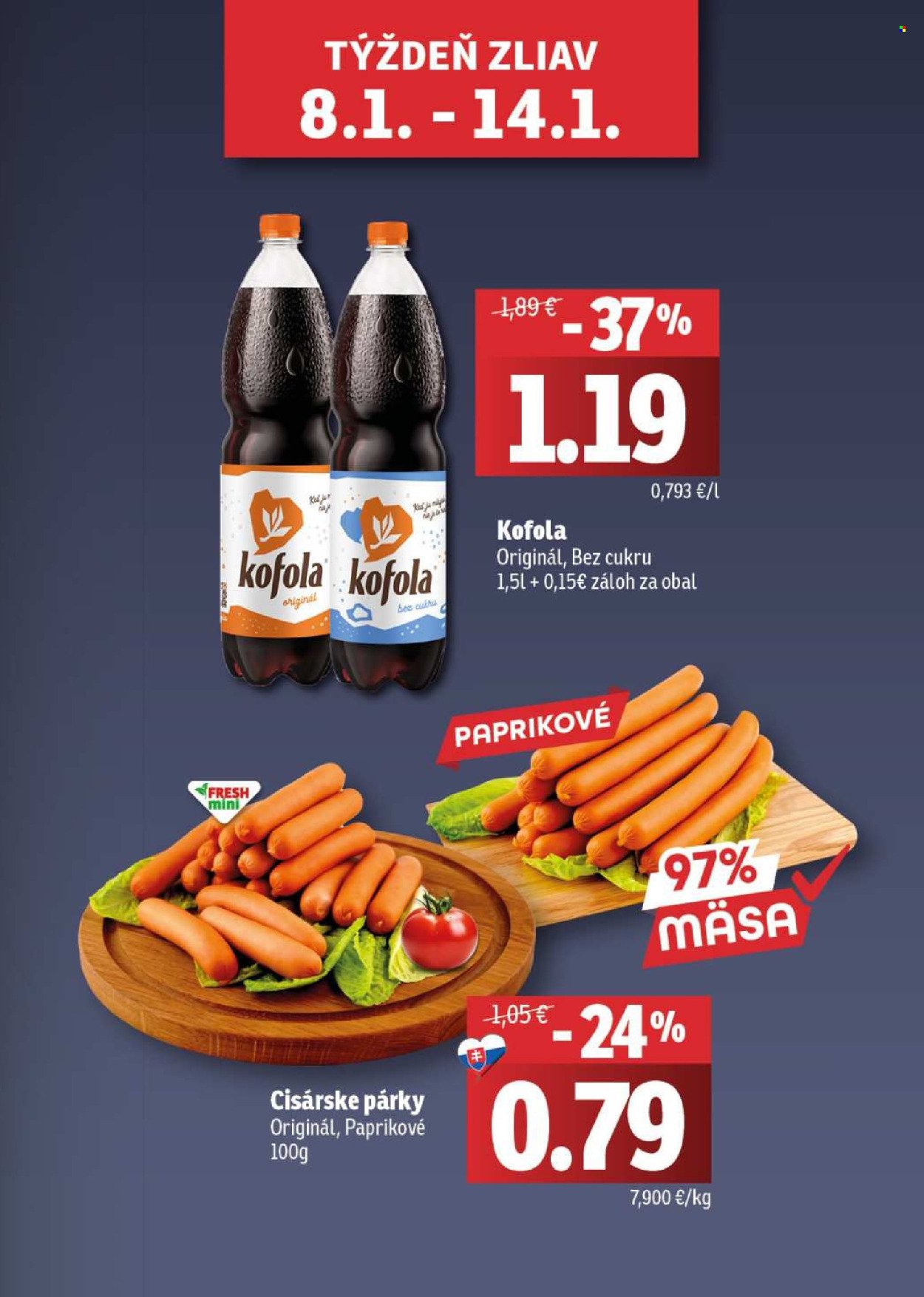 FRESH leták - Stredné a západné Slovensko (2026-01-01 - 2026-01-14) | 3