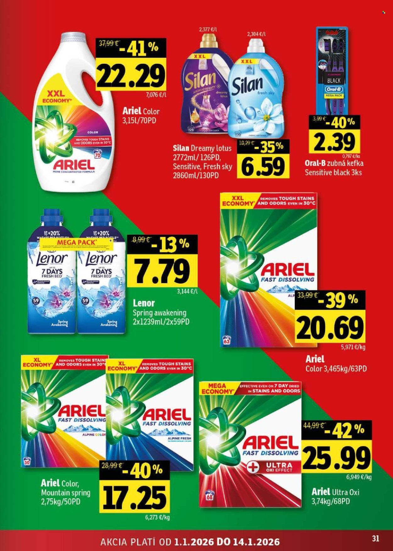 FRESH leták - Stredné a západné Slovensko (2026-01-01 - 2026-01-14) | 31