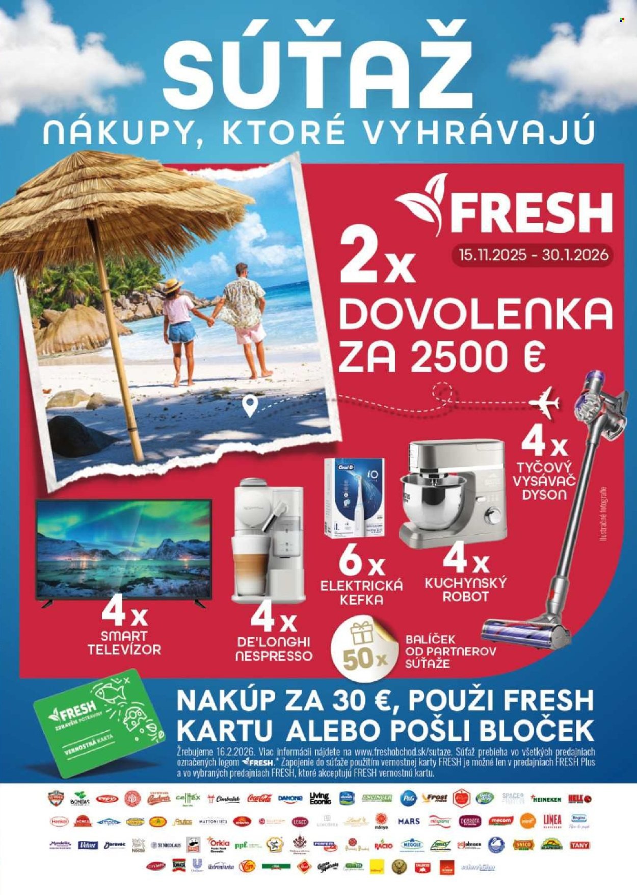 FRESH leták - Stredné a západné Slovensko (2026-01-01 - 2026-01-14) | 9