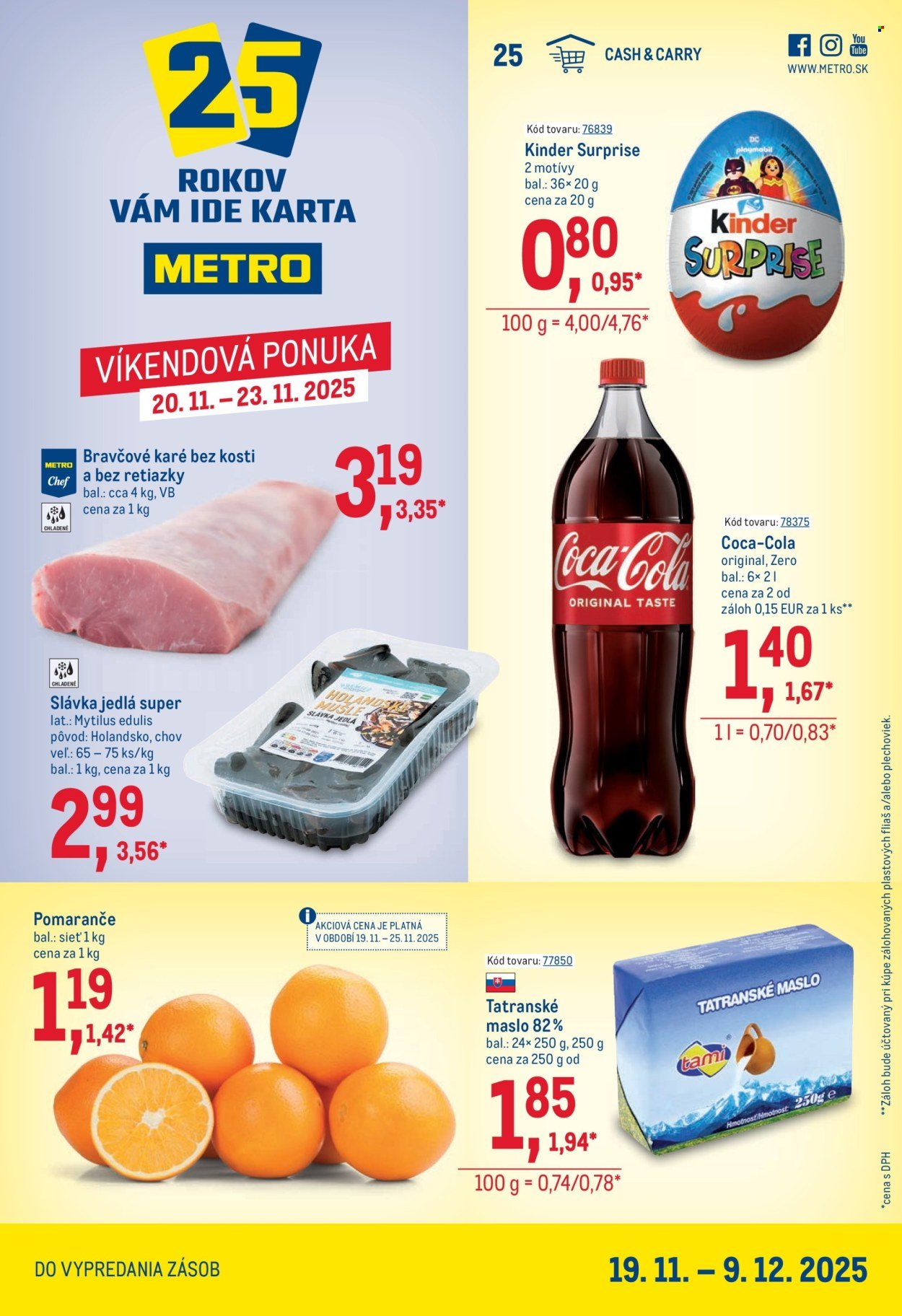 METRO leták - Maloobchod (2025-11-19 - 2025-12-09) | 1