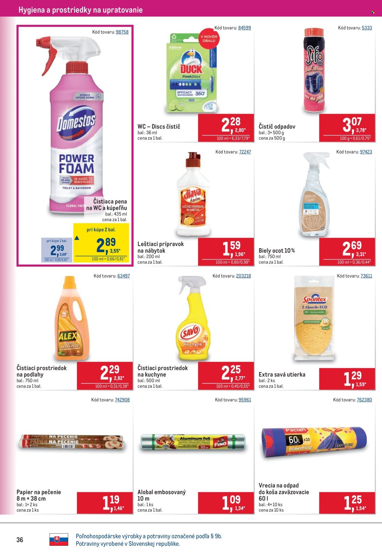 METRO leták - Maloobchod (2025-11-19 - 2025-12-09) | 36