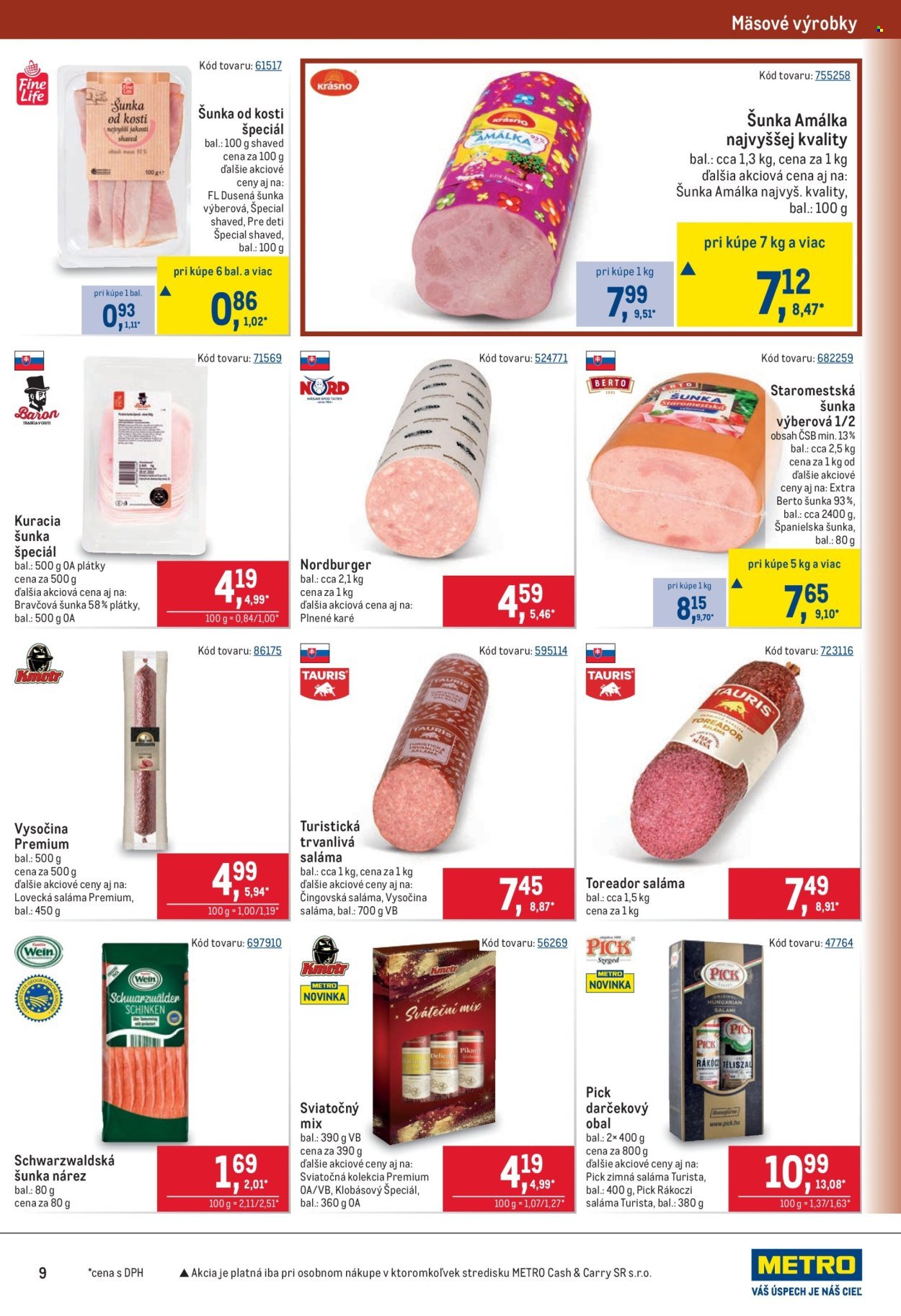 METRO leták - Maloobchod (2025-11-19 - 2025-12-09) | 9