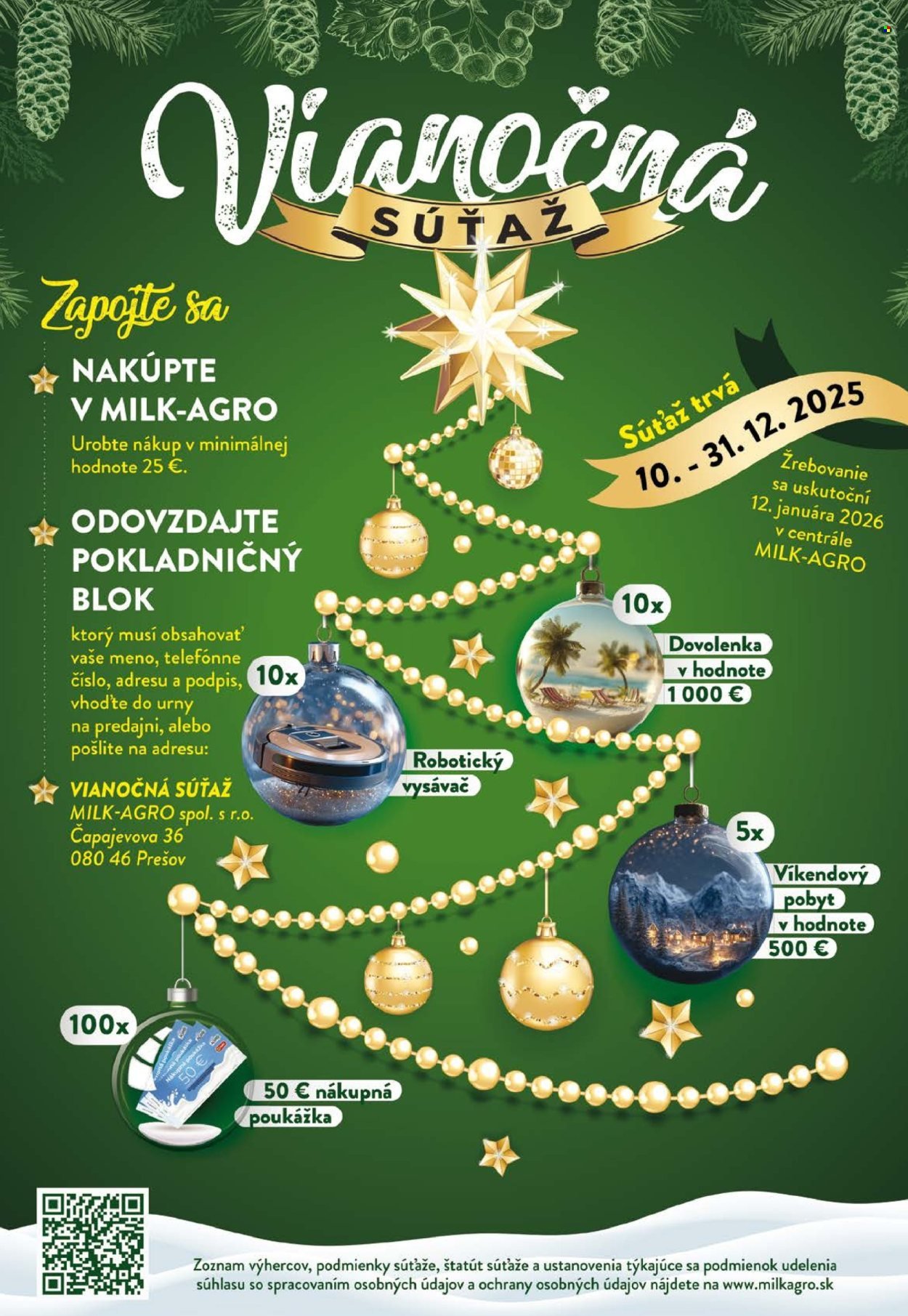 MILK AGRO leták - Od stredy 10.12.2025 (2025-12-10 - 2025-12-16) | 7