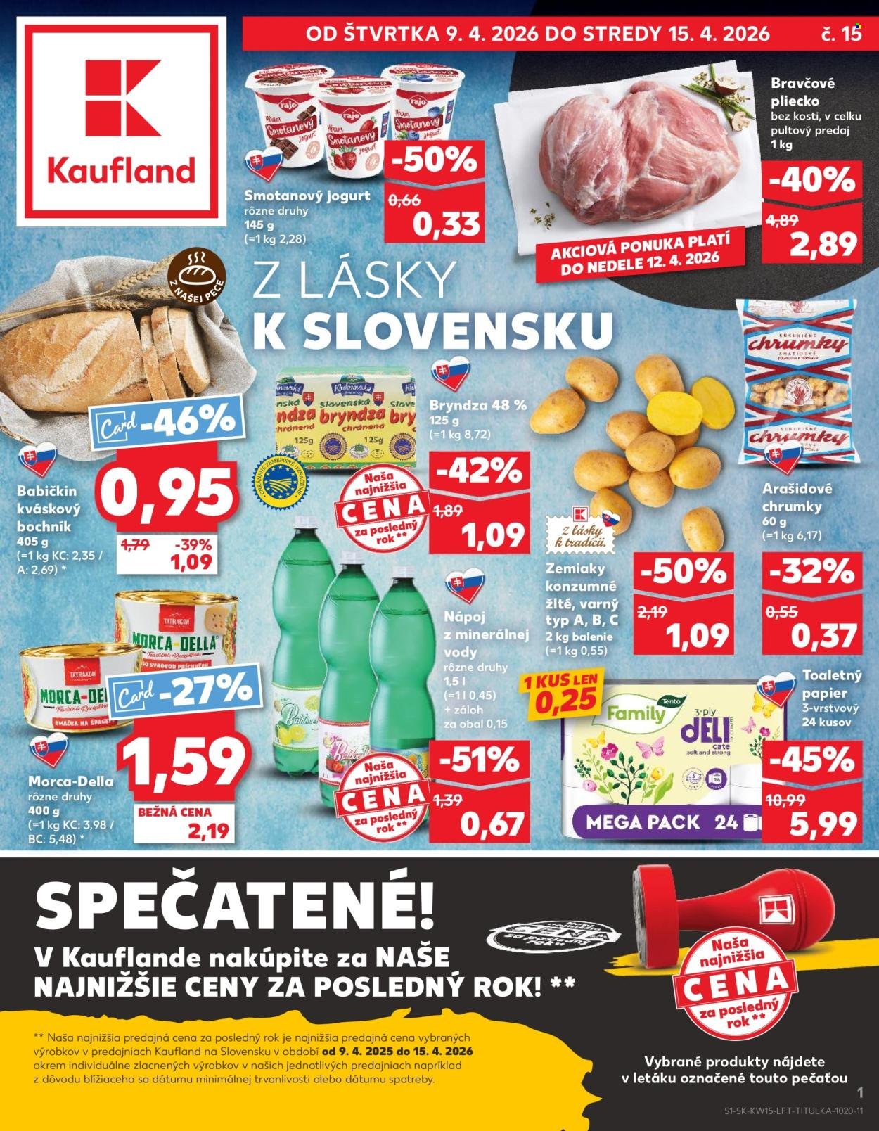 KAUFLAND leták - Od štvrtka 9.4.2026 (2026-04-09 - 2026-04-15) | 1
