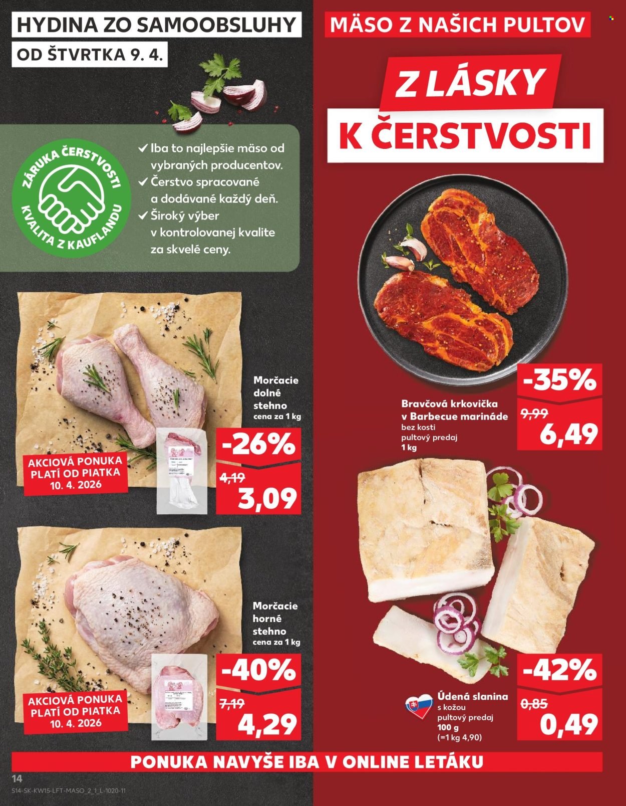 KAUFLAND leták - Od štvrtka 9.4.2026 (2026-04-09 - 2026-04-15) | 14