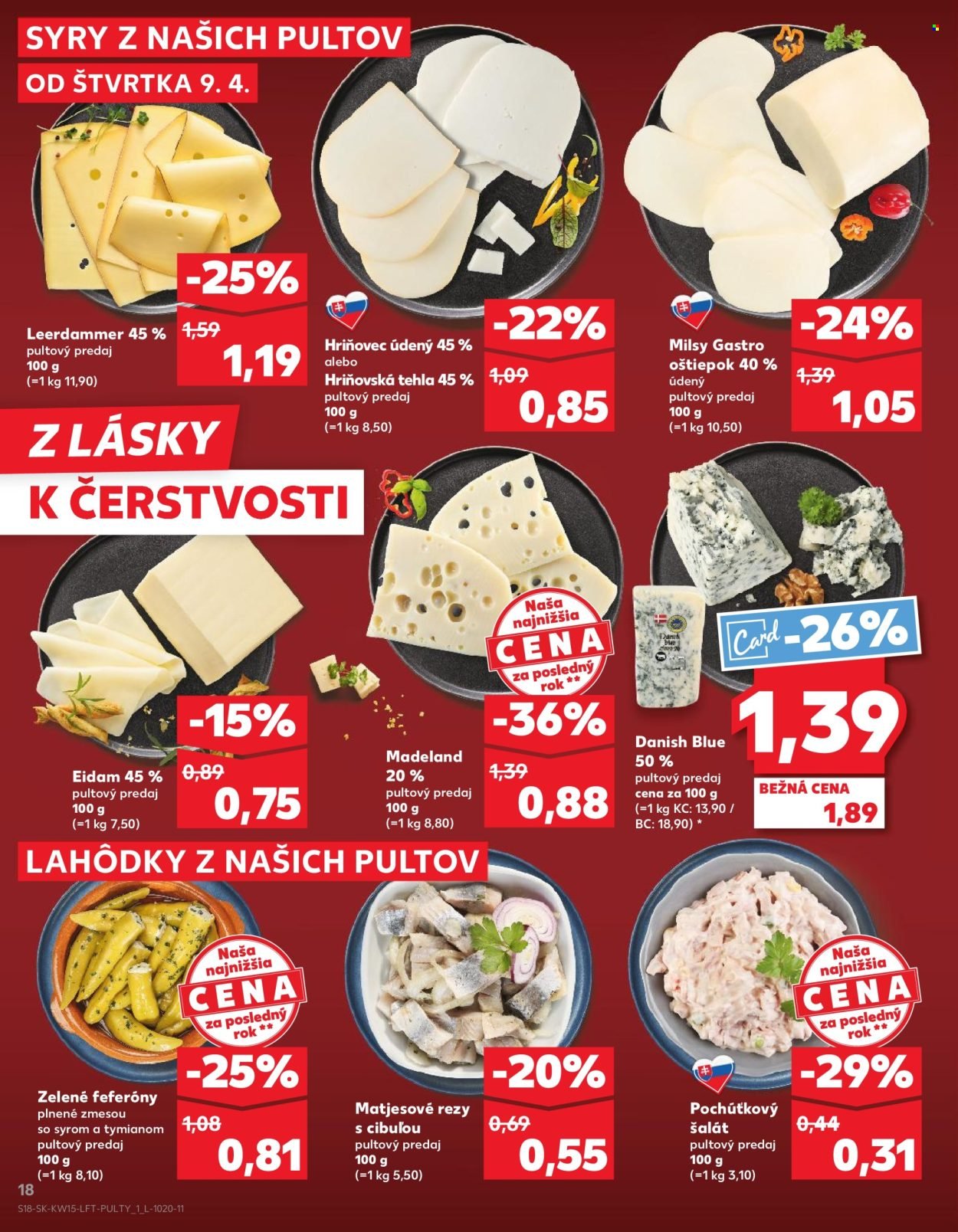 KAUFLAND leták - Od štvrtka 9.4.2026 (2026-04-09 - 2026-04-15) | 18