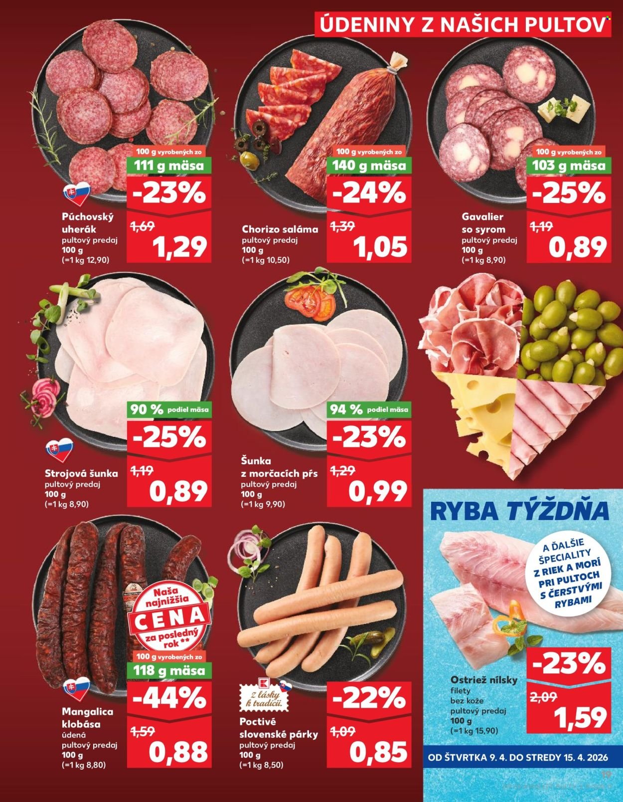 KAUFLAND leták - Od štvrtka 9.4.2026 (2026-04-09 - 2026-04-15) | 19