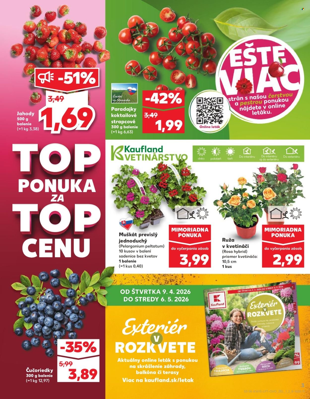 KAUFLAND leták - Od štvrtka 9.4.2026 (2026-04-09 - 2026-04-15) | 3