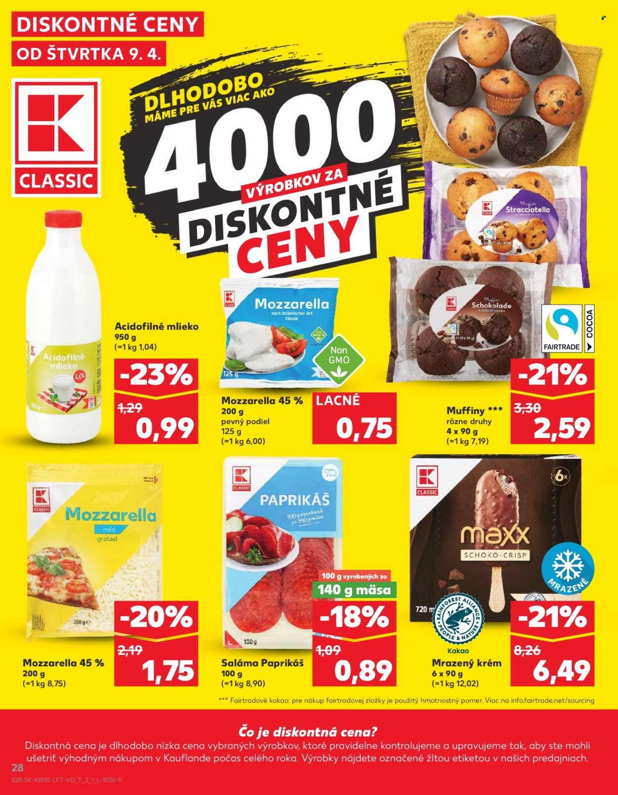 KAUFLAND leták - Od štvrtka 9.4.2026 (2026-04-09 - 2026-04-15) | 28