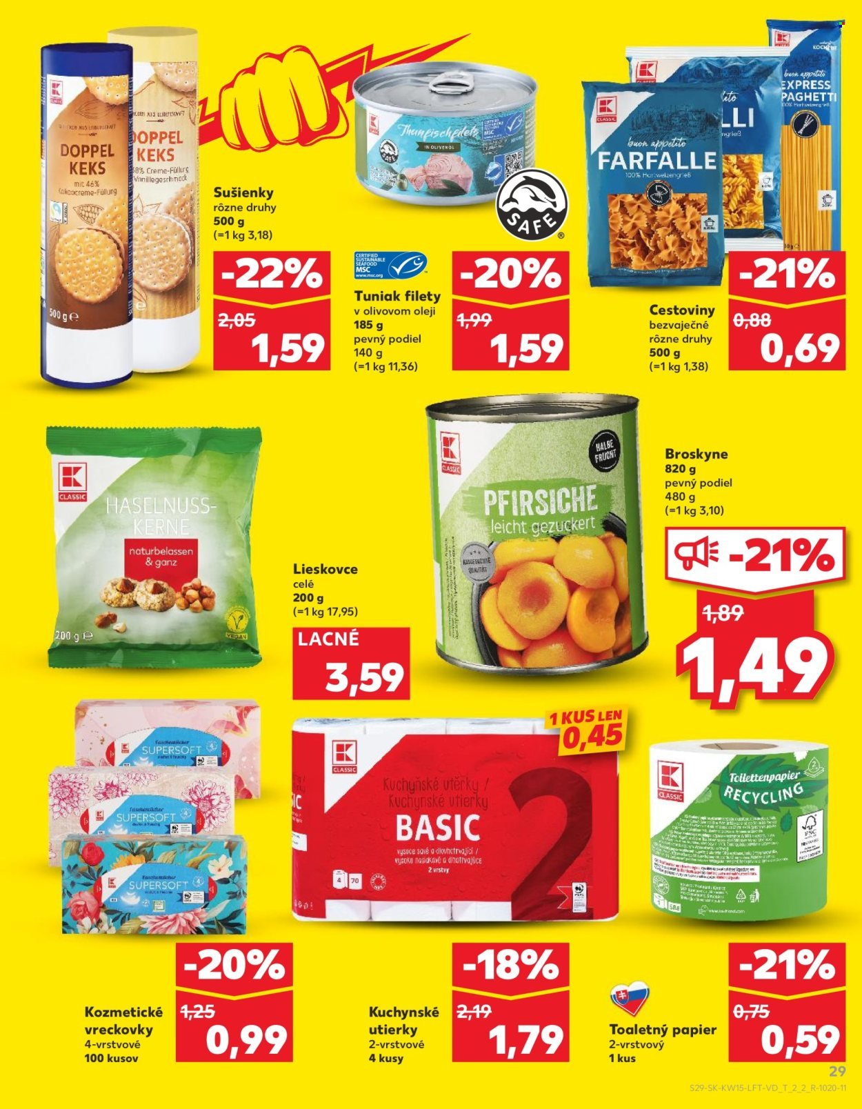 KAUFLAND leták - Od štvrtka 9.4.2026 (2026-04-09 - 2026-04-15) | 29