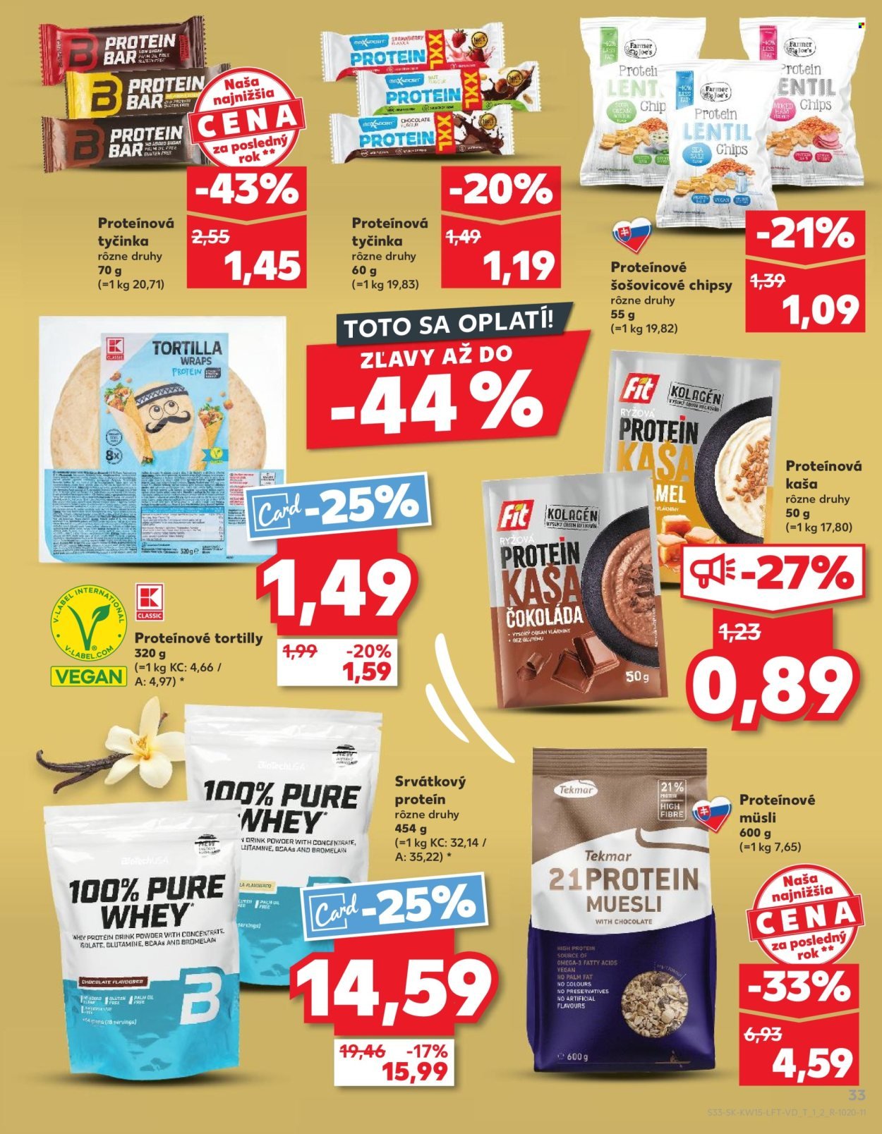 KAUFLAND leták - Od štvrtka 9.4.2026 (2026-04-09 - 2026-04-15) | 33