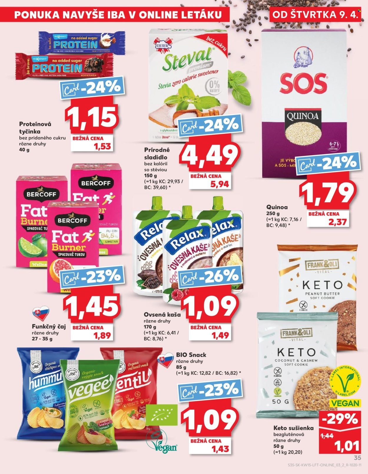 KAUFLAND leták - Od štvrtka 9.4.2026 (2026-04-09 - 2026-04-15) | 35