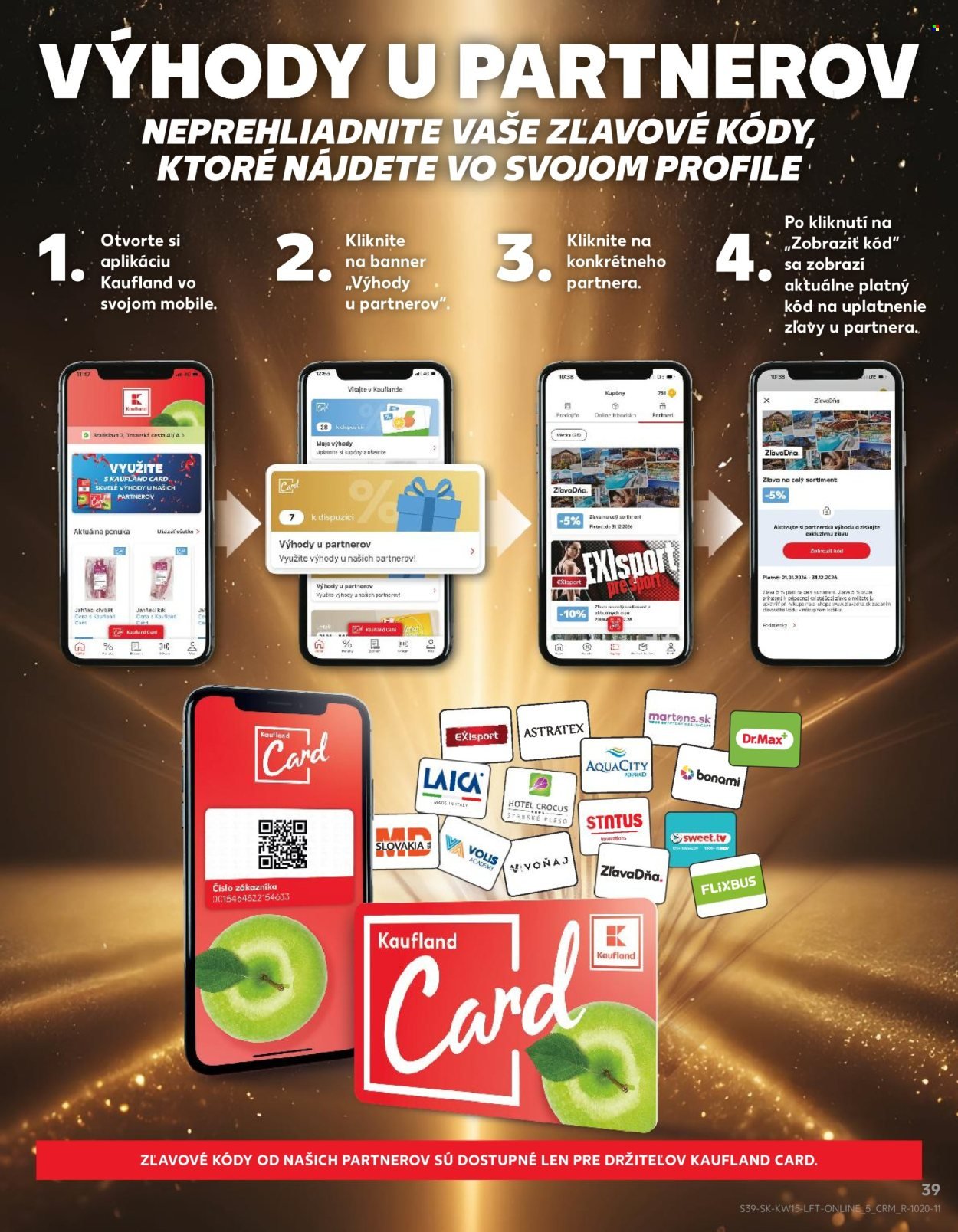 KAUFLAND leták - Od štvrtka 9.4.2026 (2026-04-09 - 2026-04-15) | 39