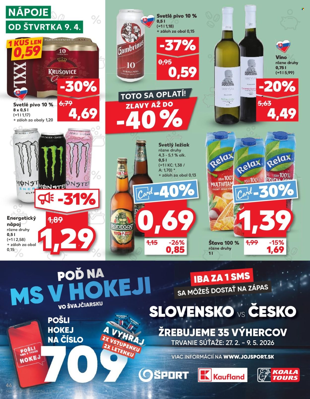 KAUFLAND leták - Od štvrtka 9.4.2026 (2026-04-09 - 2026-04-15) | 46