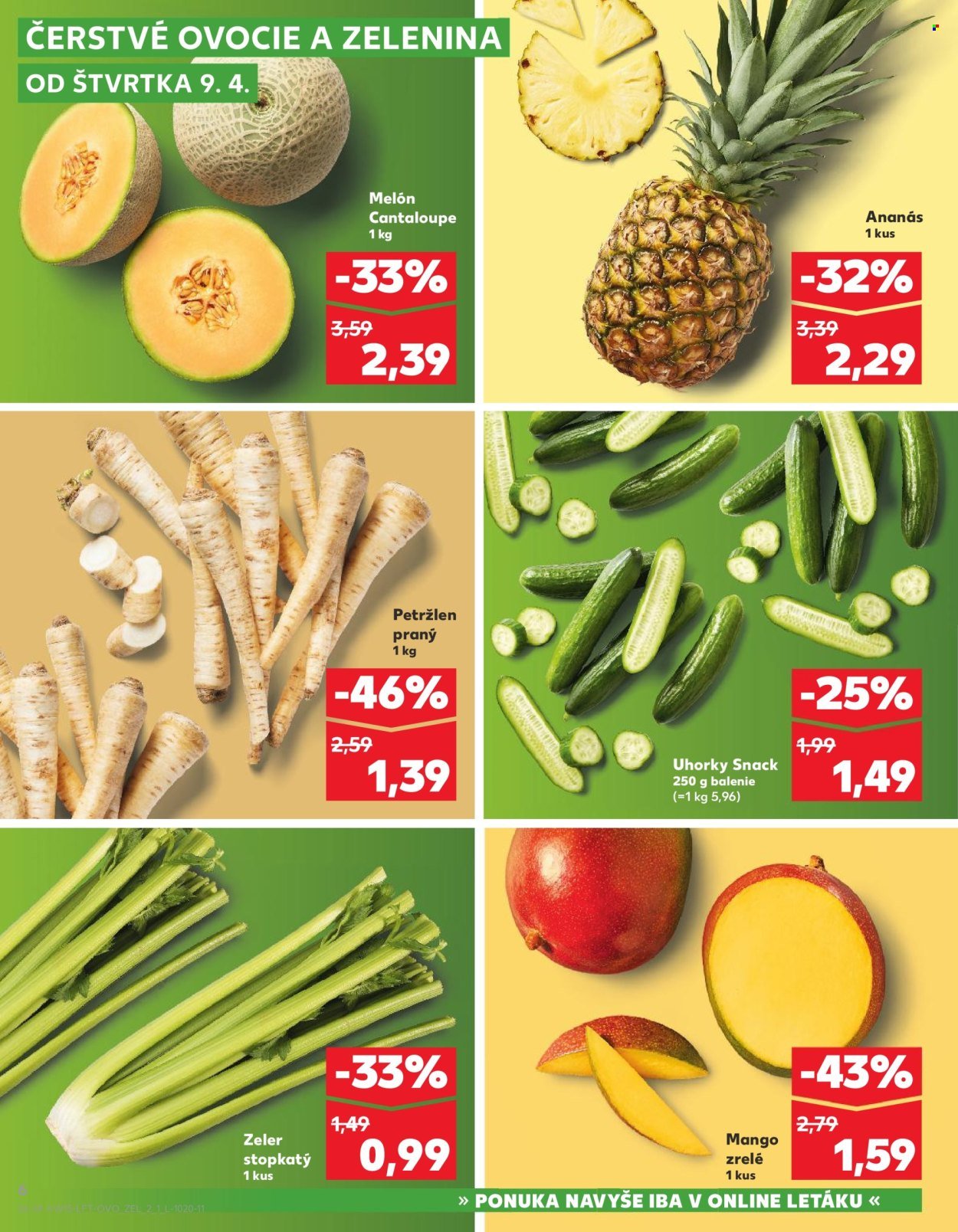 KAUFLAND leták - Od štvrtka 9.4.2026 (2026-04-09 - 2026-04-15) | 6