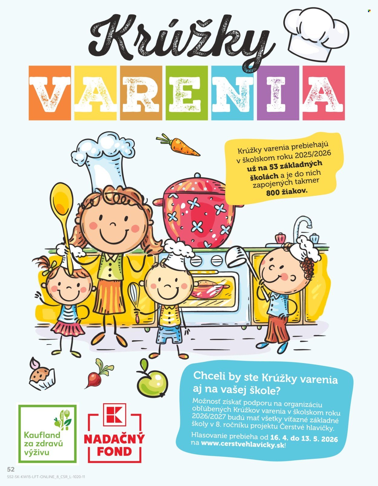 KAUFLAND leták - Od štvrtka 9.4.2026 (2026-04-09 - 2026-04-15) | 52