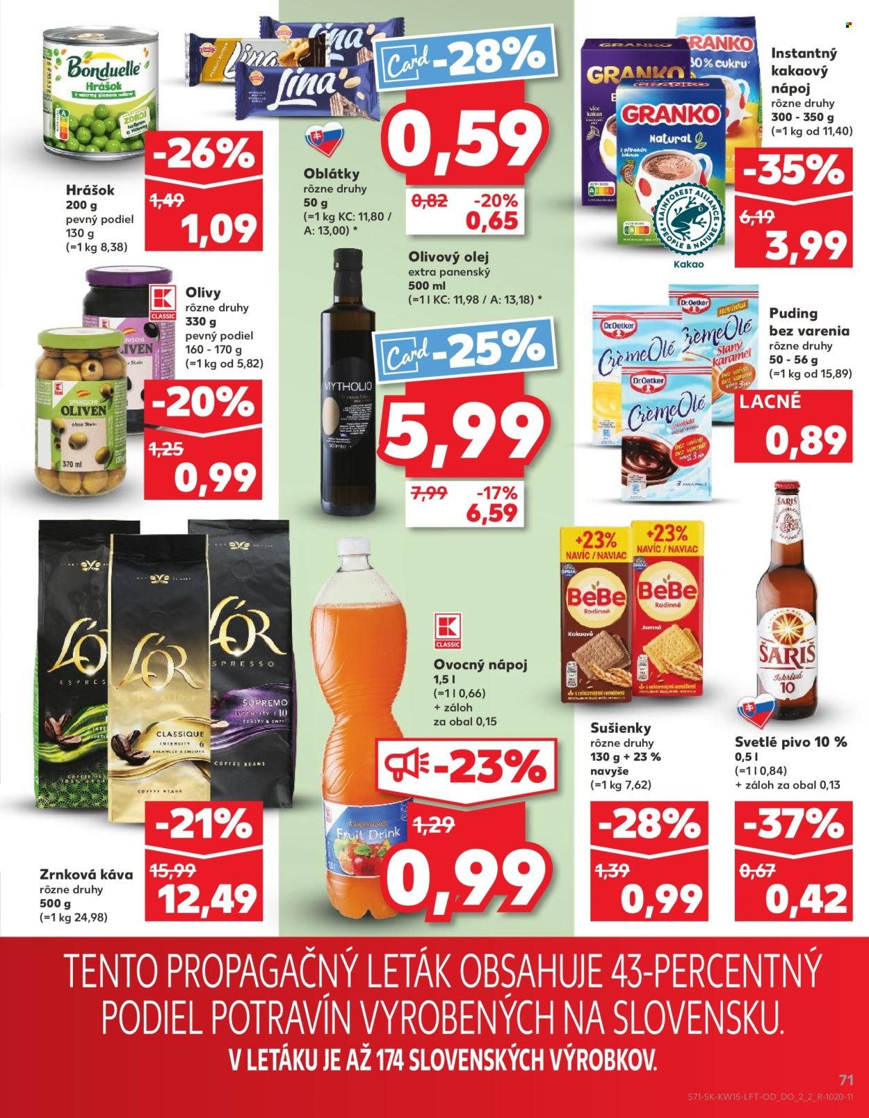 KAUFLAND leták - Od štvrtka 9.4.2026 (2026-04-09 - 2026-04-15) | 71