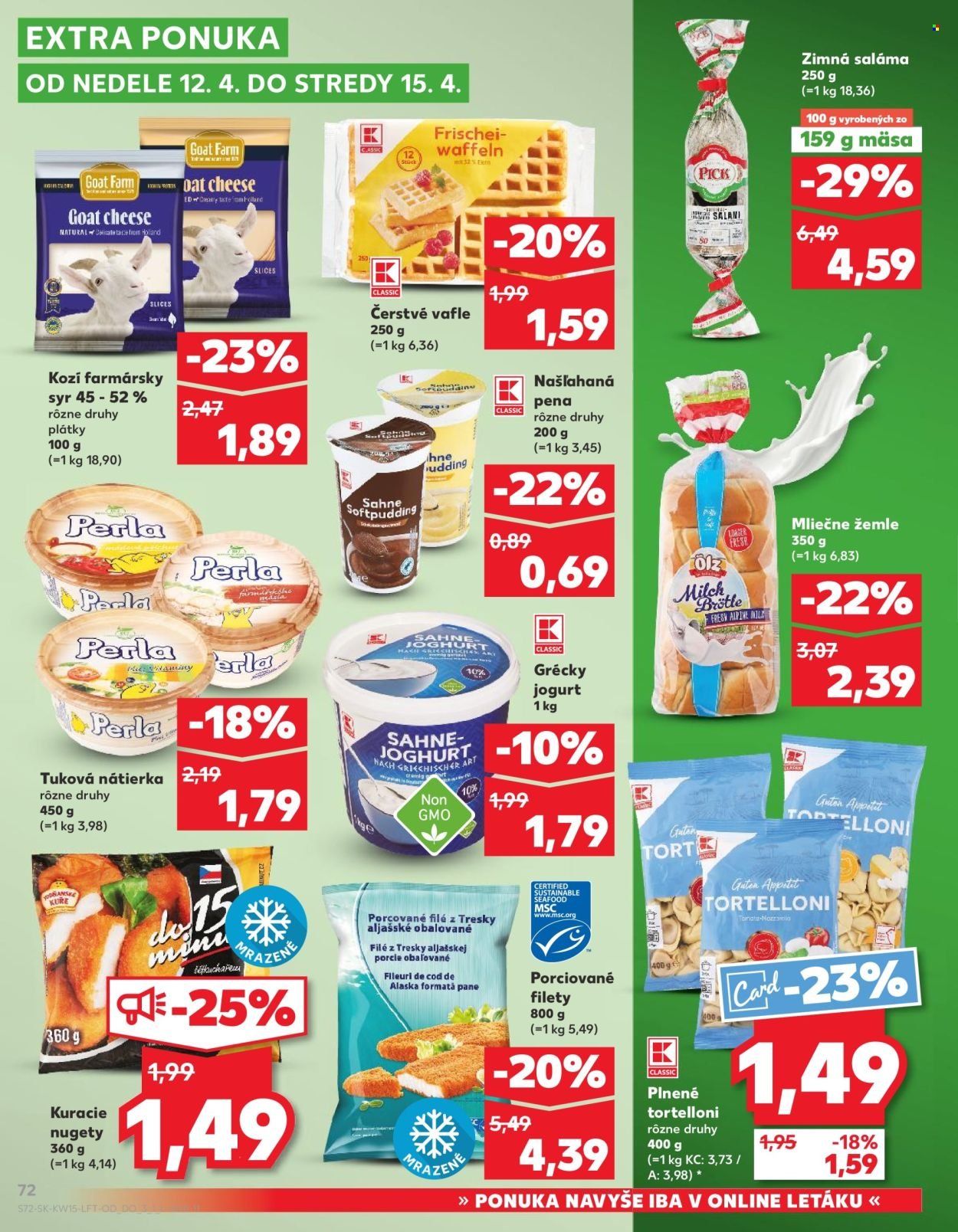 KAUFLAND leták - Od štvrtka 9.4.2026 (2026-04-09 - 2026-04-15) | 72