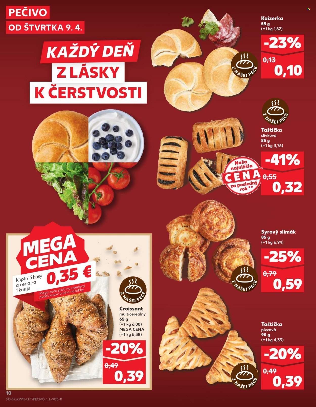 KAUFLAND leták - Od štvrtka 9.4.2026 (2026-04-09 - 2026-04-15) | 10