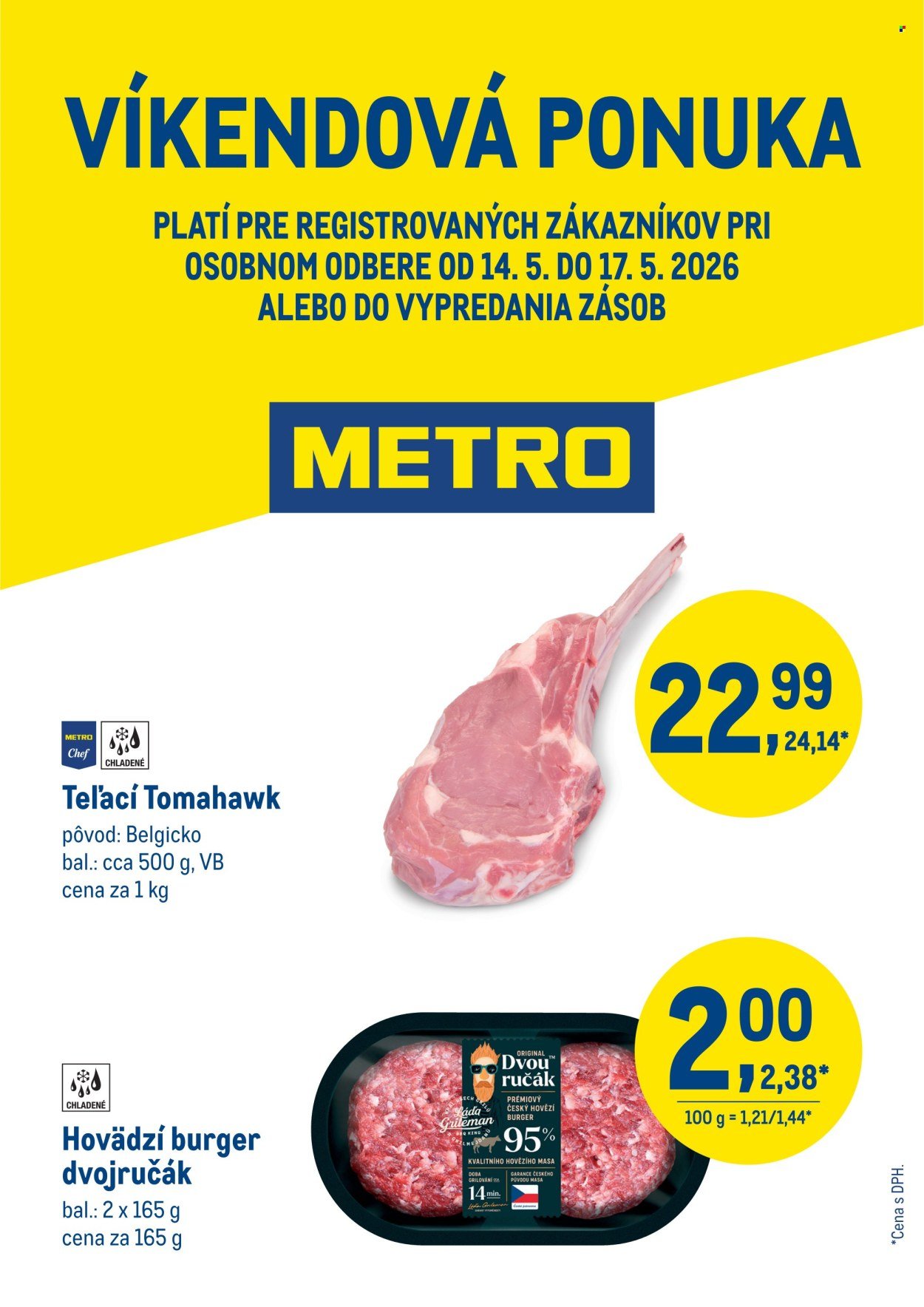 METRO leták - Víkendová ponuka (2026-05-14 - 2026-05-17) | 1