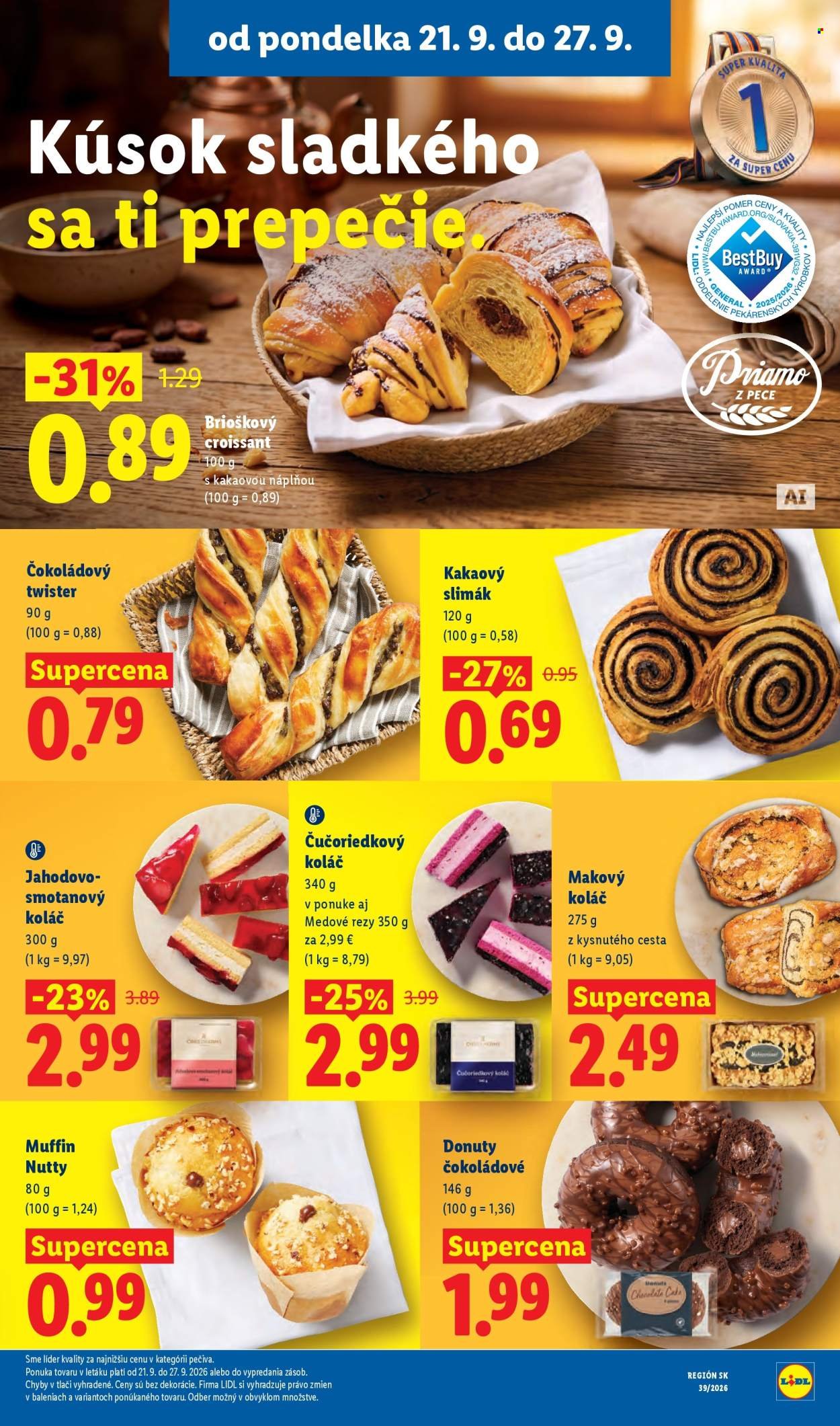 LIDL leták - Od pondelka 21.9.2026