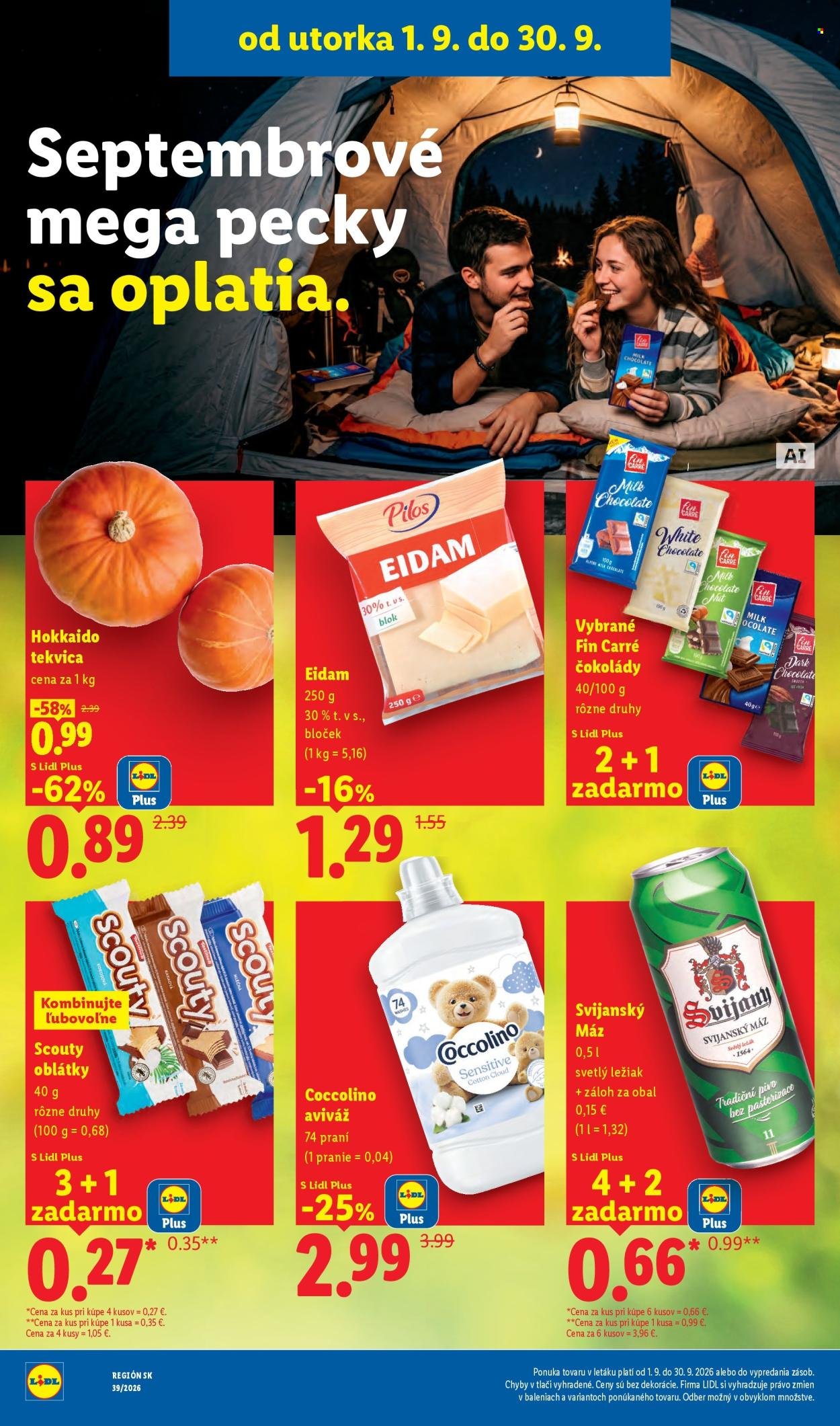 LIDL leták - Od pondelka 21.9.2026