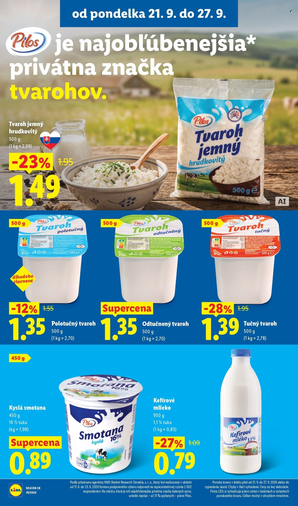 LIDL leták - Od pondelka 21.9.2026