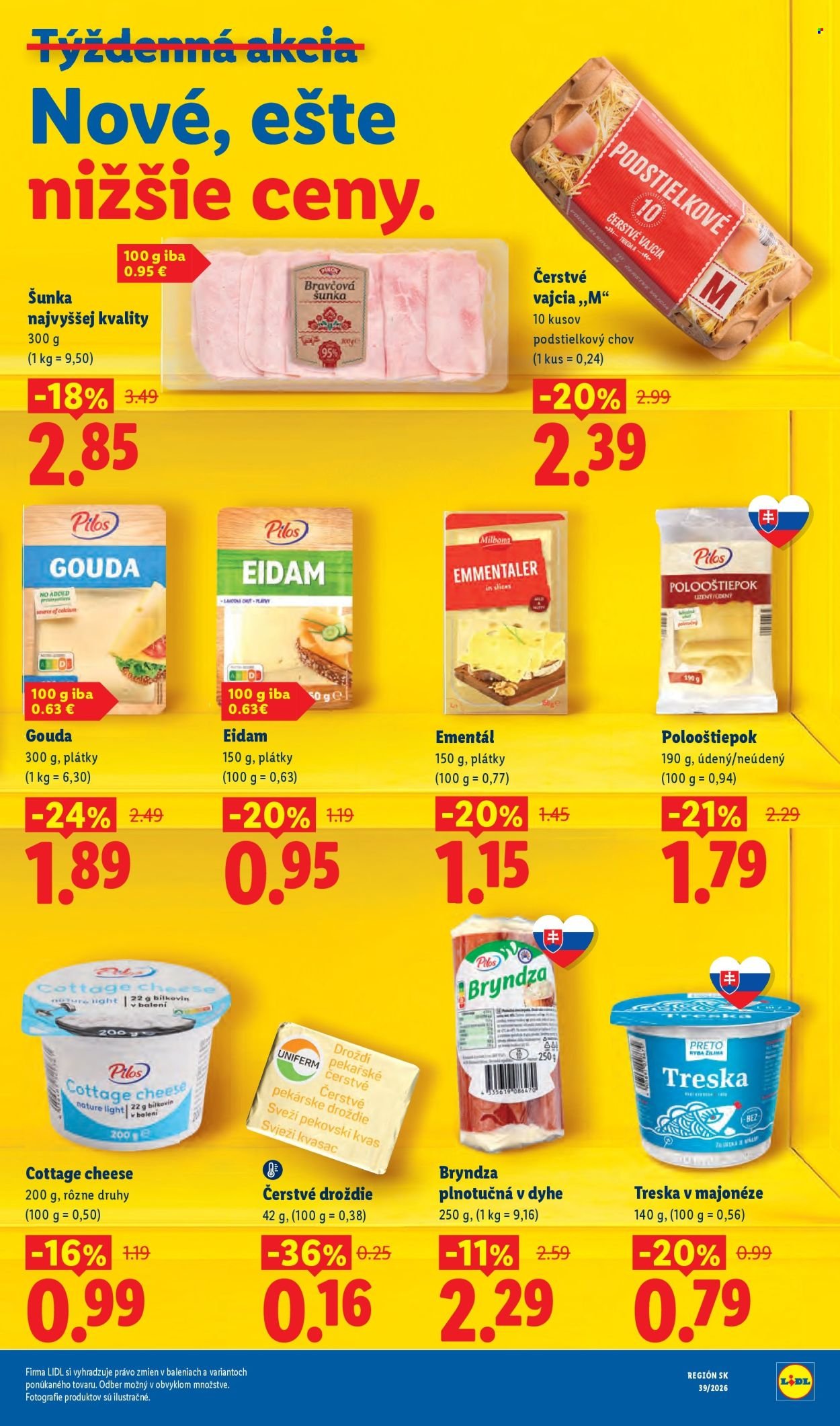 LIDL leták - Od pondelka 21.9.2026